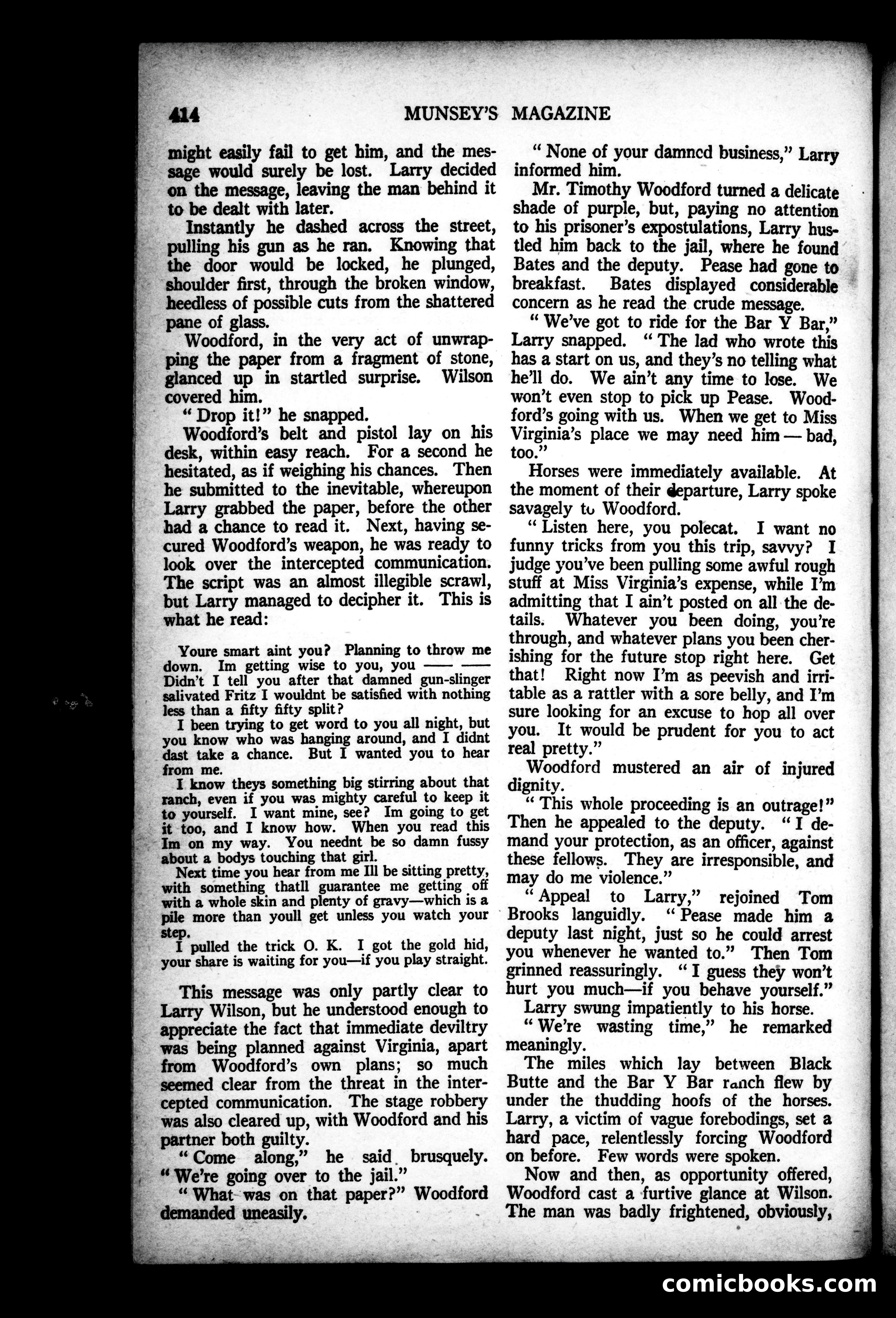 Munsey's Magazine, August 1926 — page 30 of 192