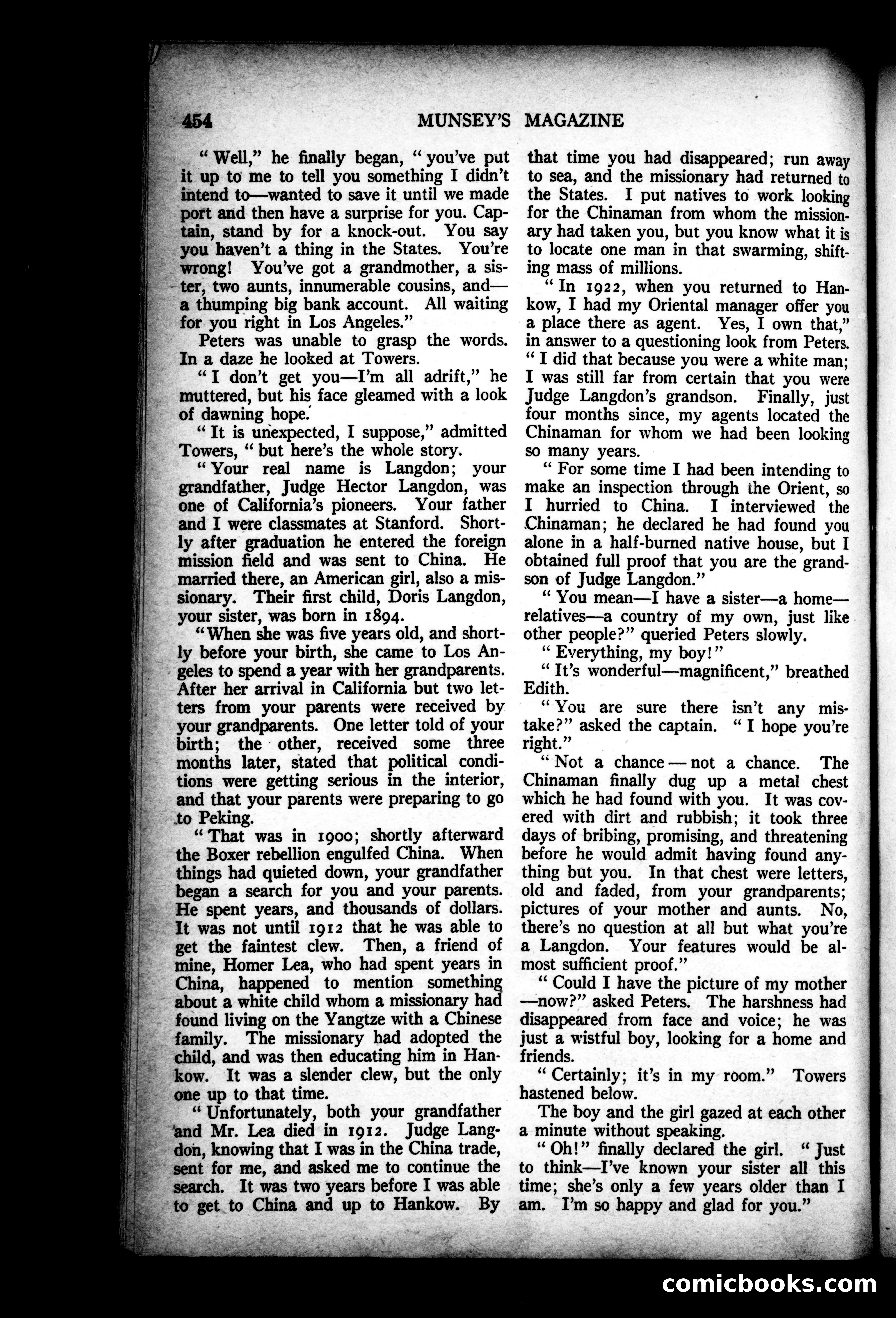 Munsey's Magazine, August 1926 — page 70 of 192