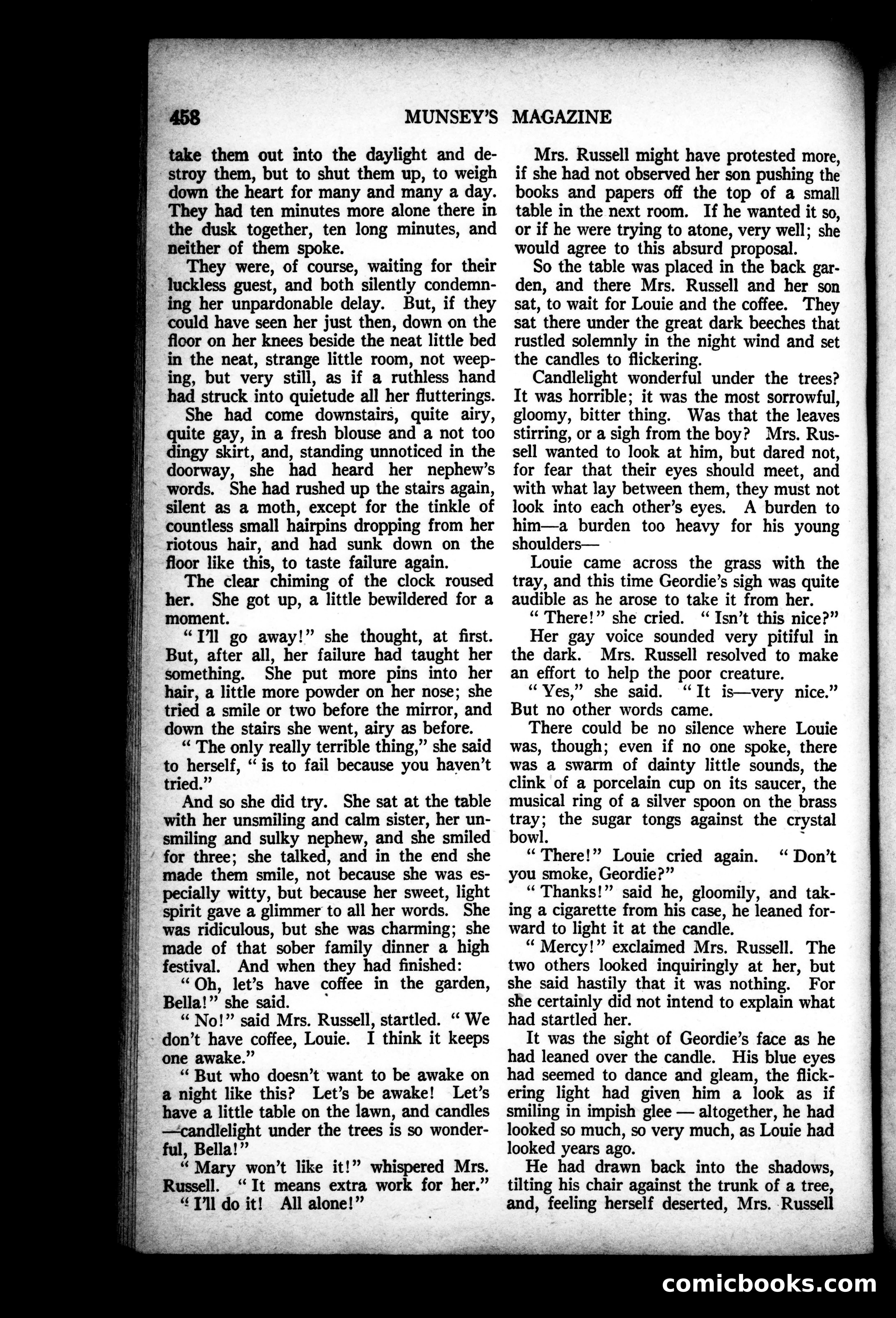 Munsey's Magazine, August 1926 — page 74 of 192