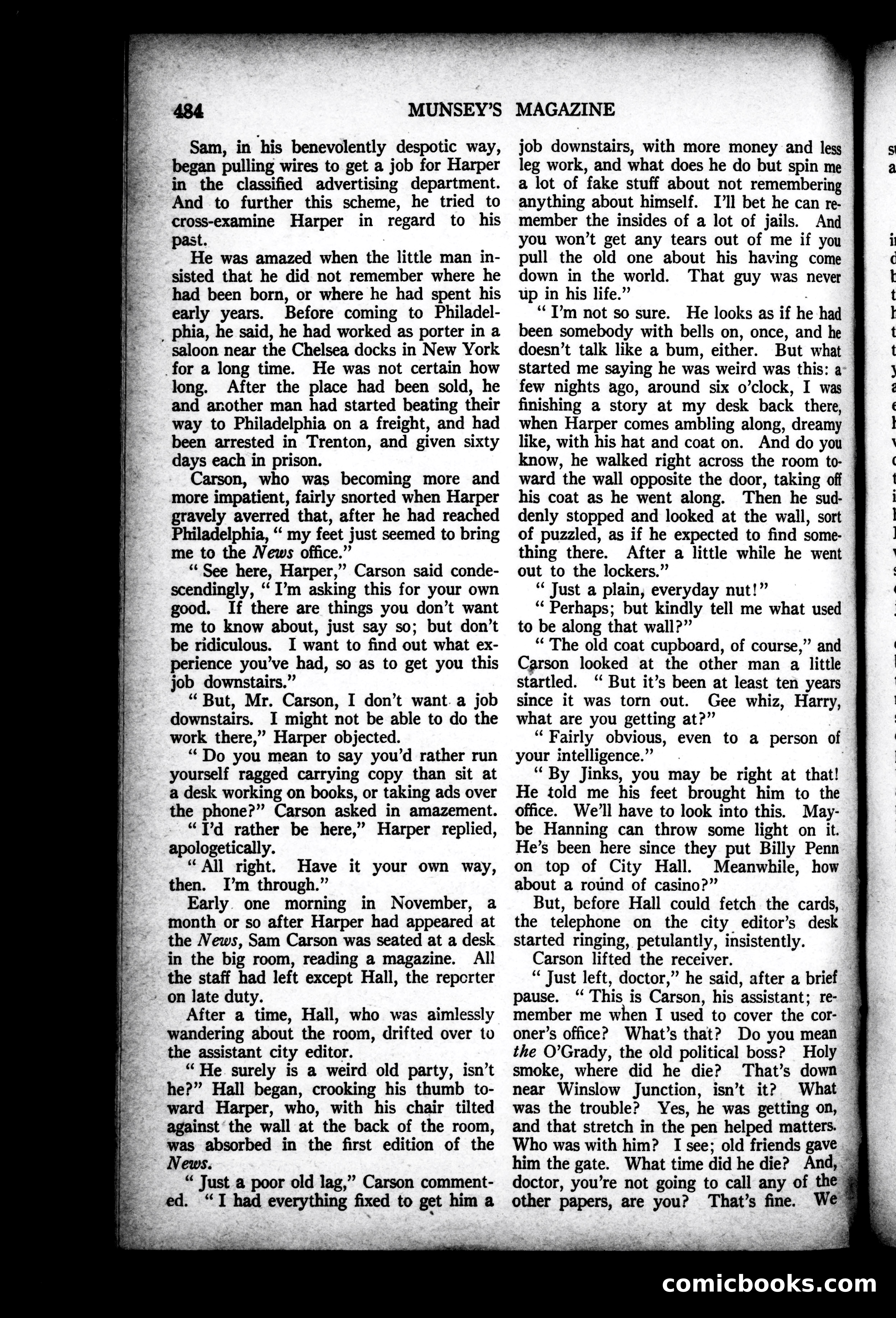 Munsey's Magazine, August 1926 — page 100 of 192
