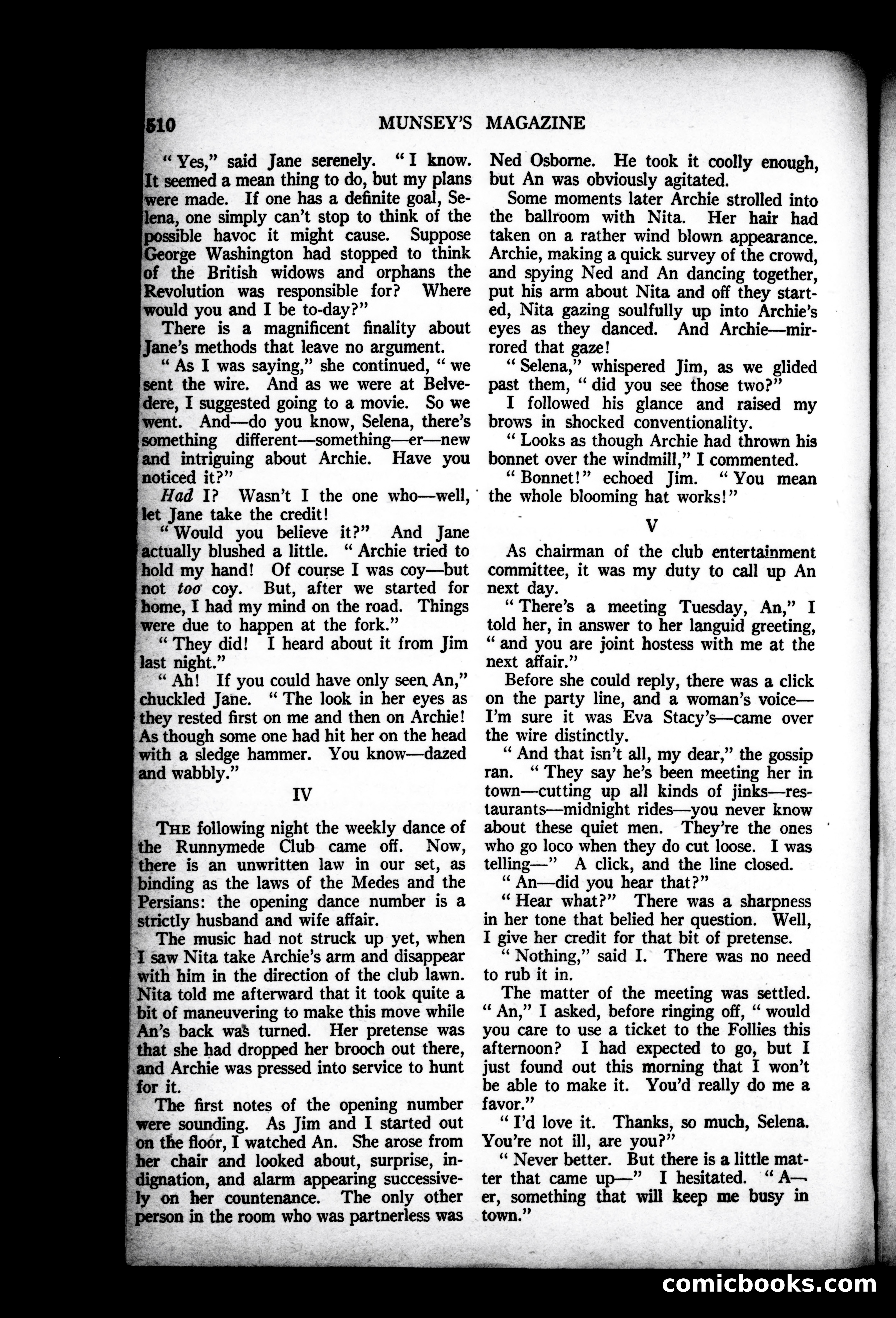 Munsey's Magazine, August 1926 — page 126 of 192