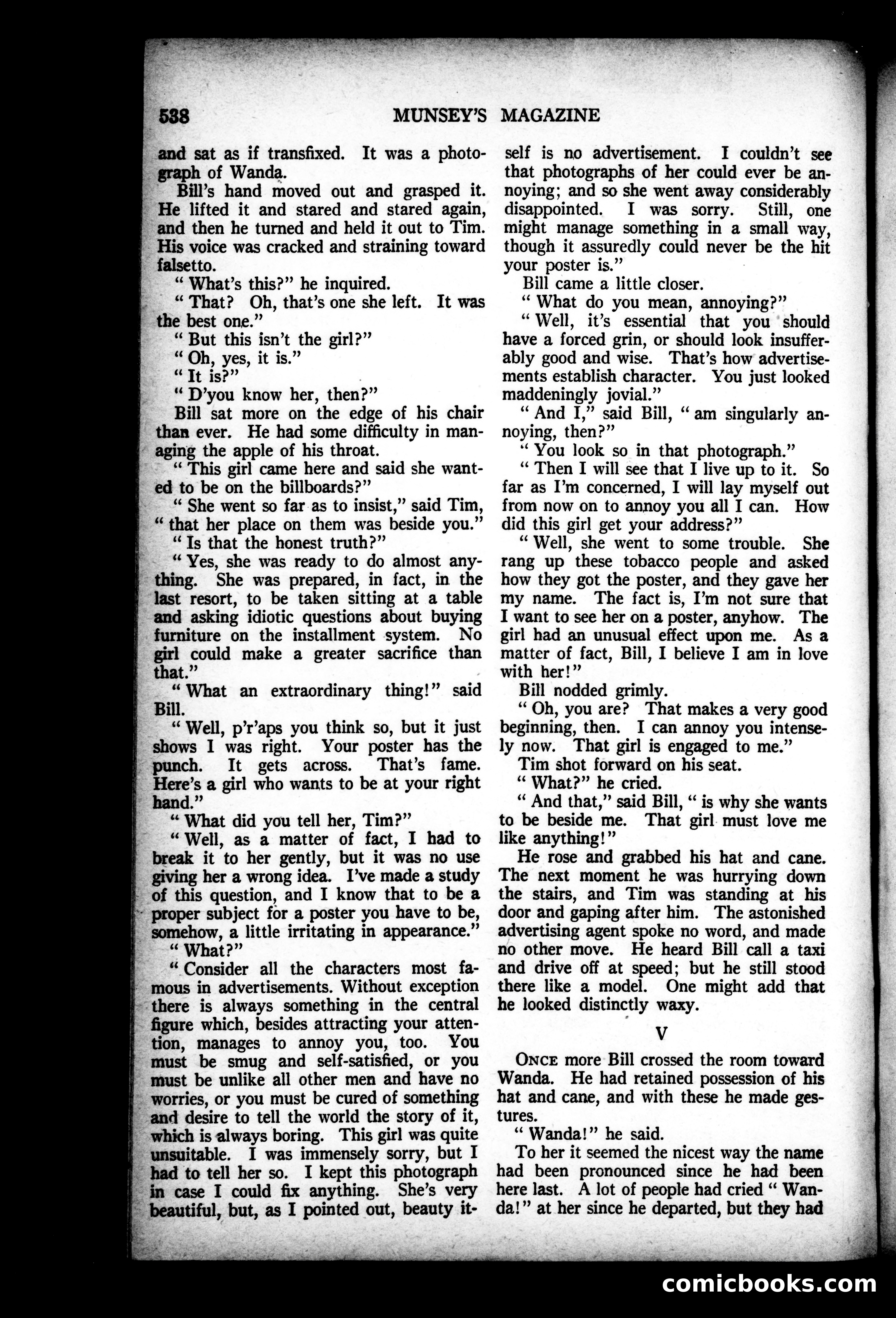 Munsey's Magazine, August 1926 — page 154 of 192