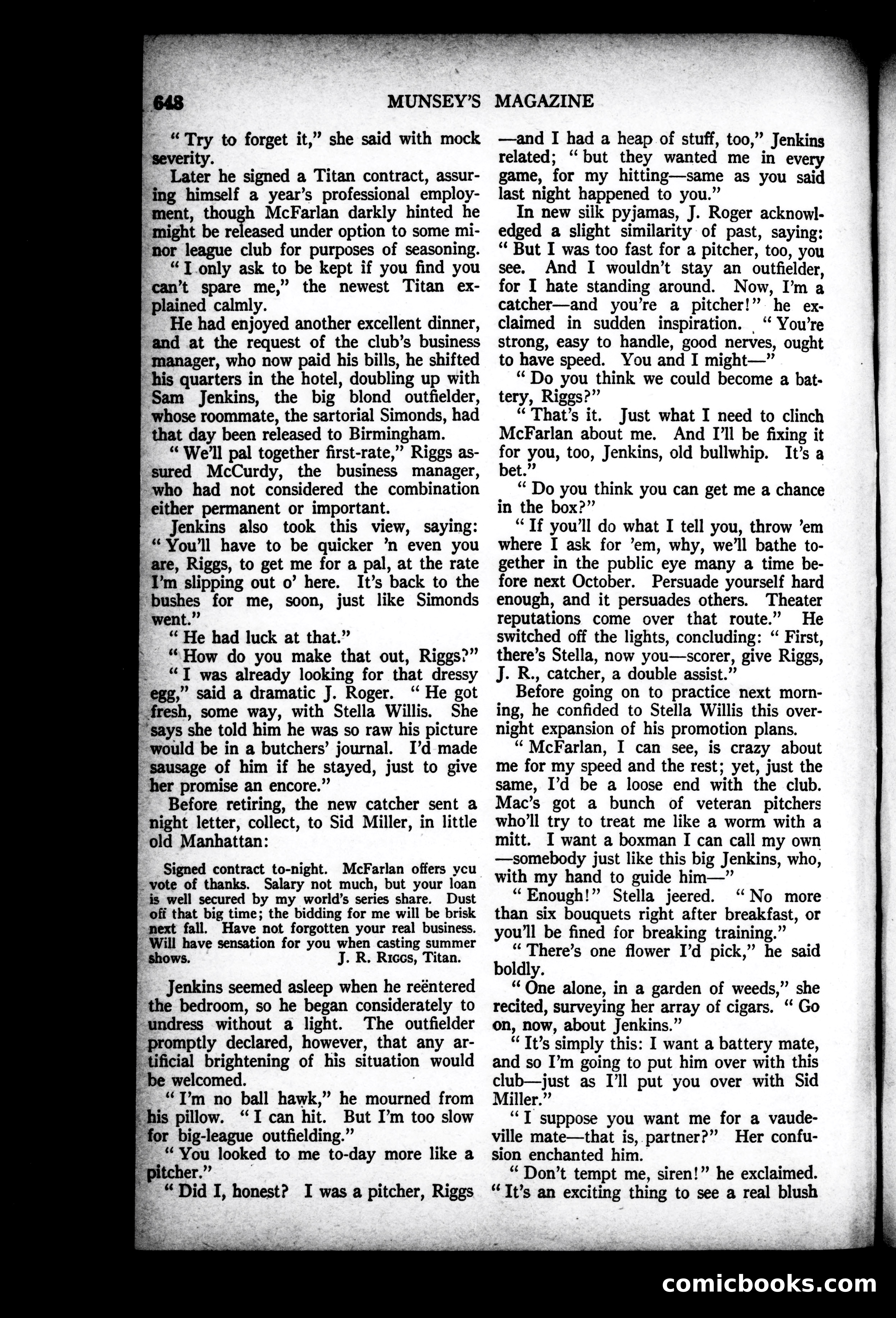 Munsey's Magazine, September 1926 — page 72 of 193