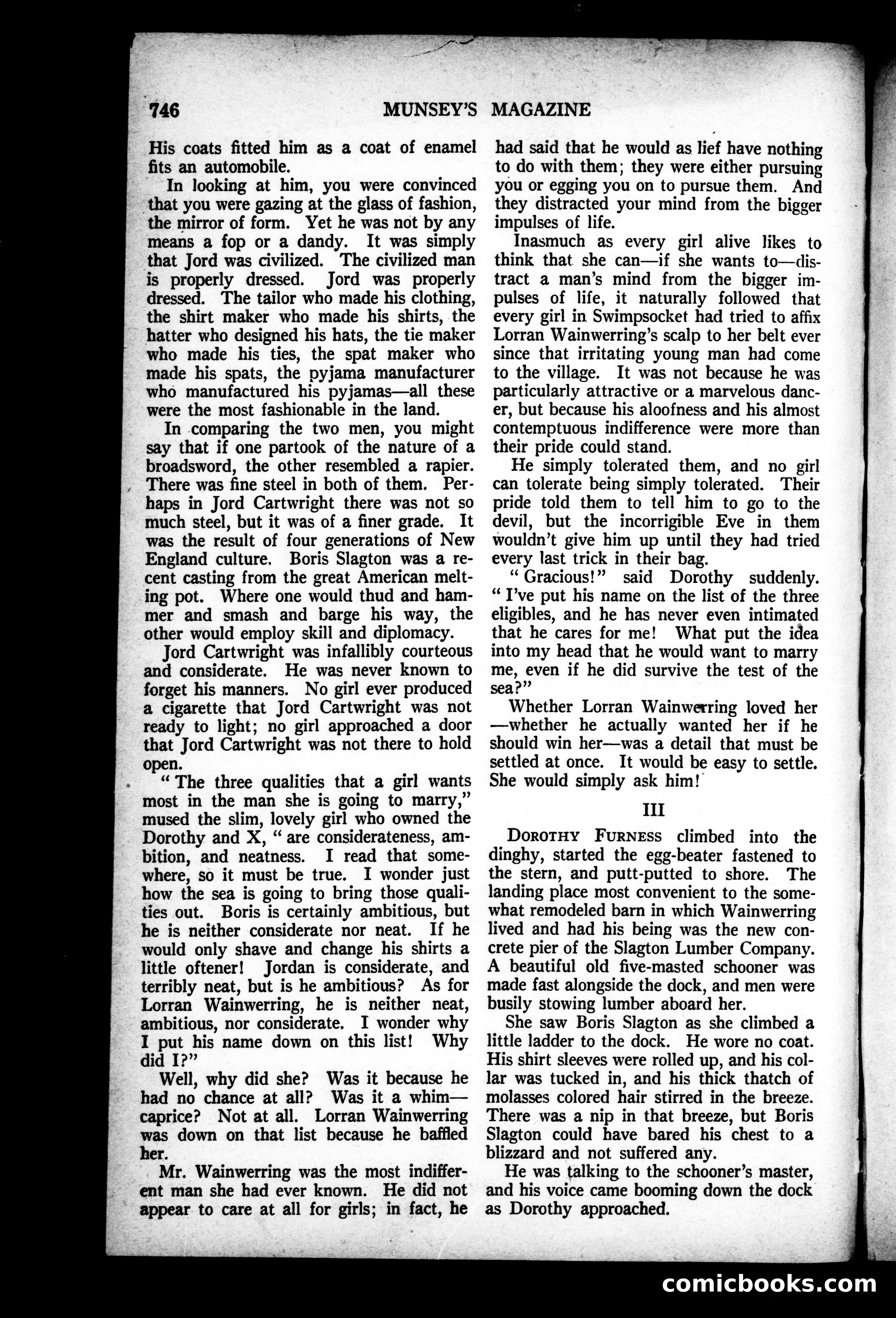 Munsey's Magazine, September 1926 — page 170 of 193