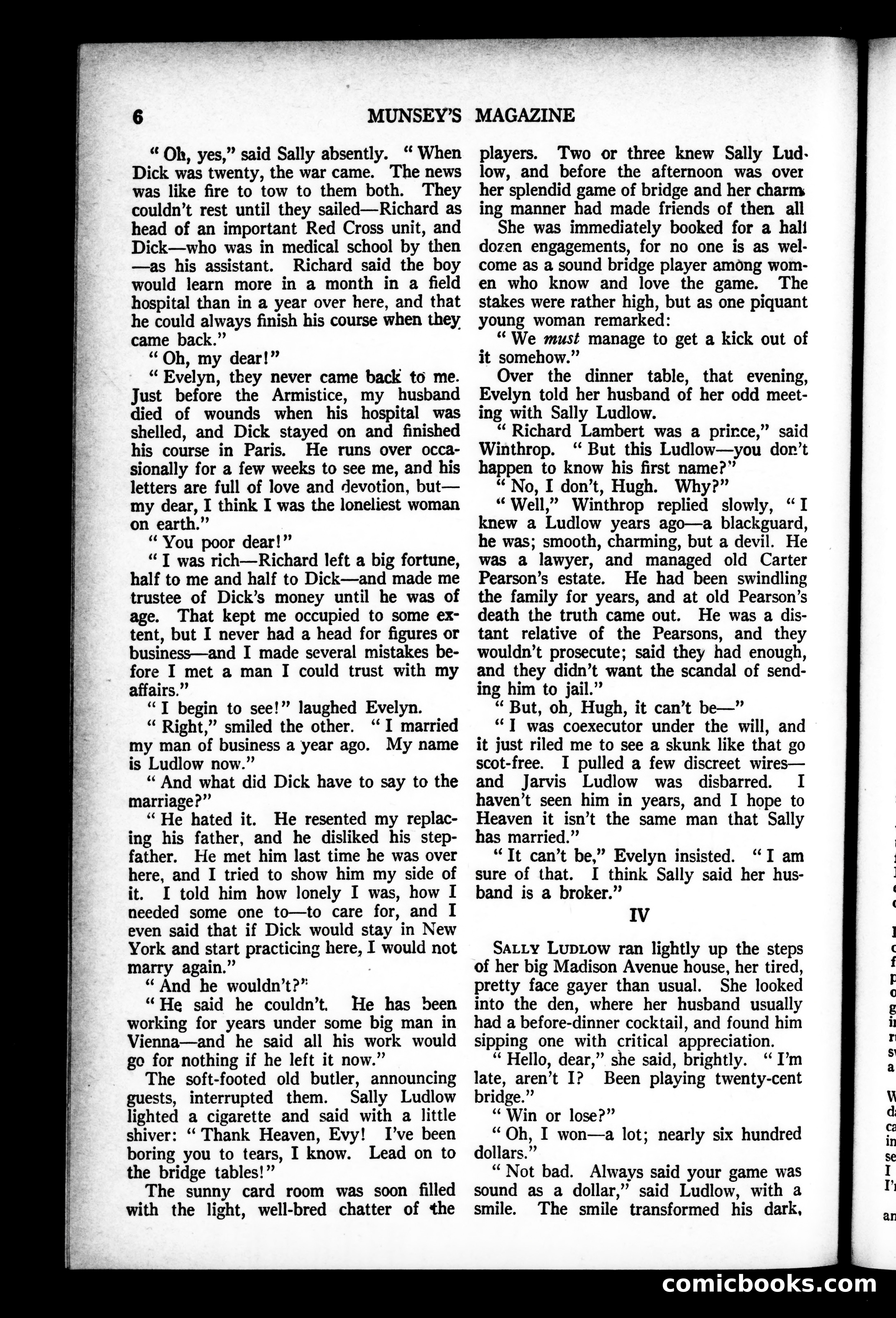 Munsey's Magazine, October 1926 — page 6 of 192