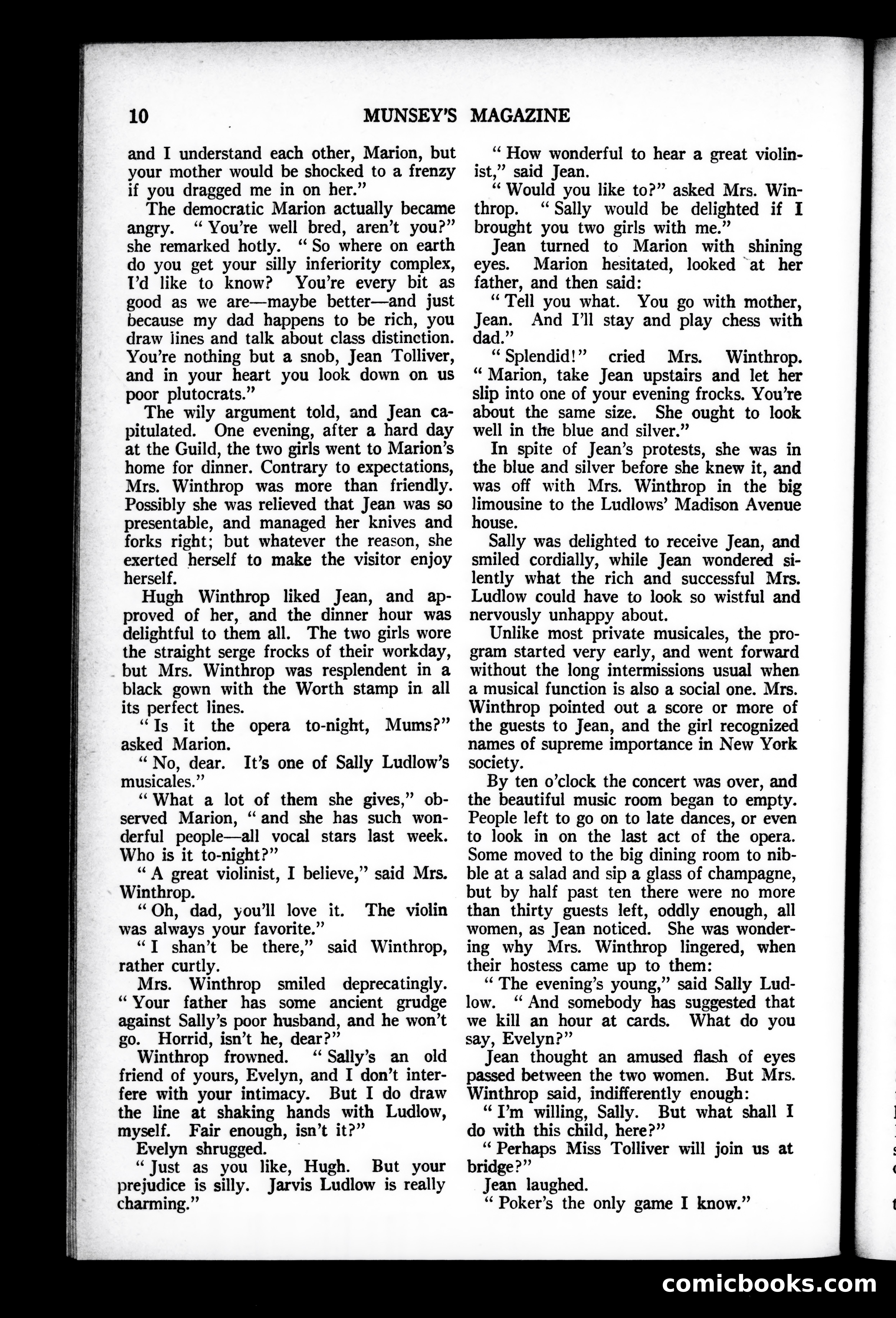 Munsey's Magazine, October 1926 — page 10 of 192