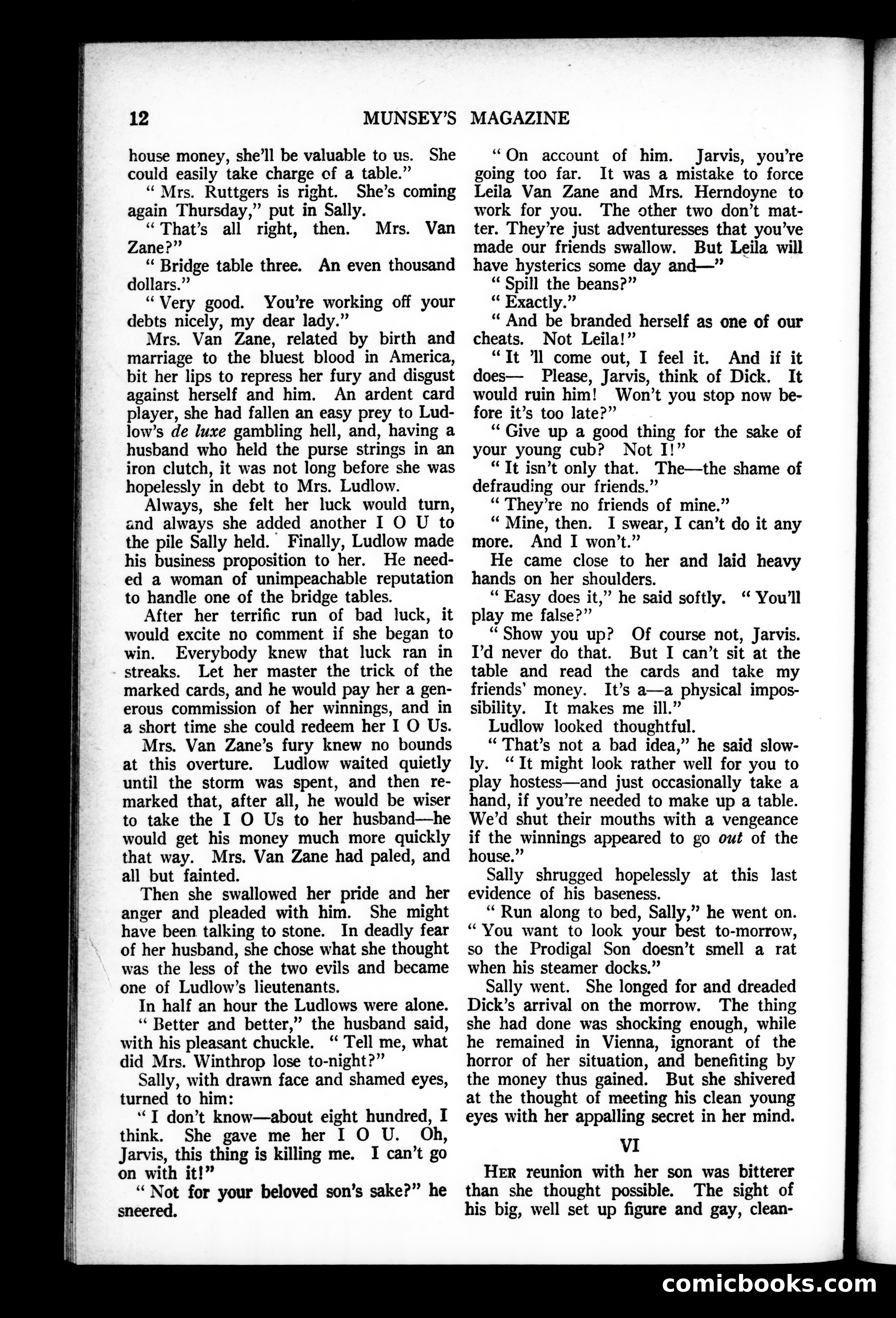 Munsey's Magazine, October 1926 — page 12 of 192