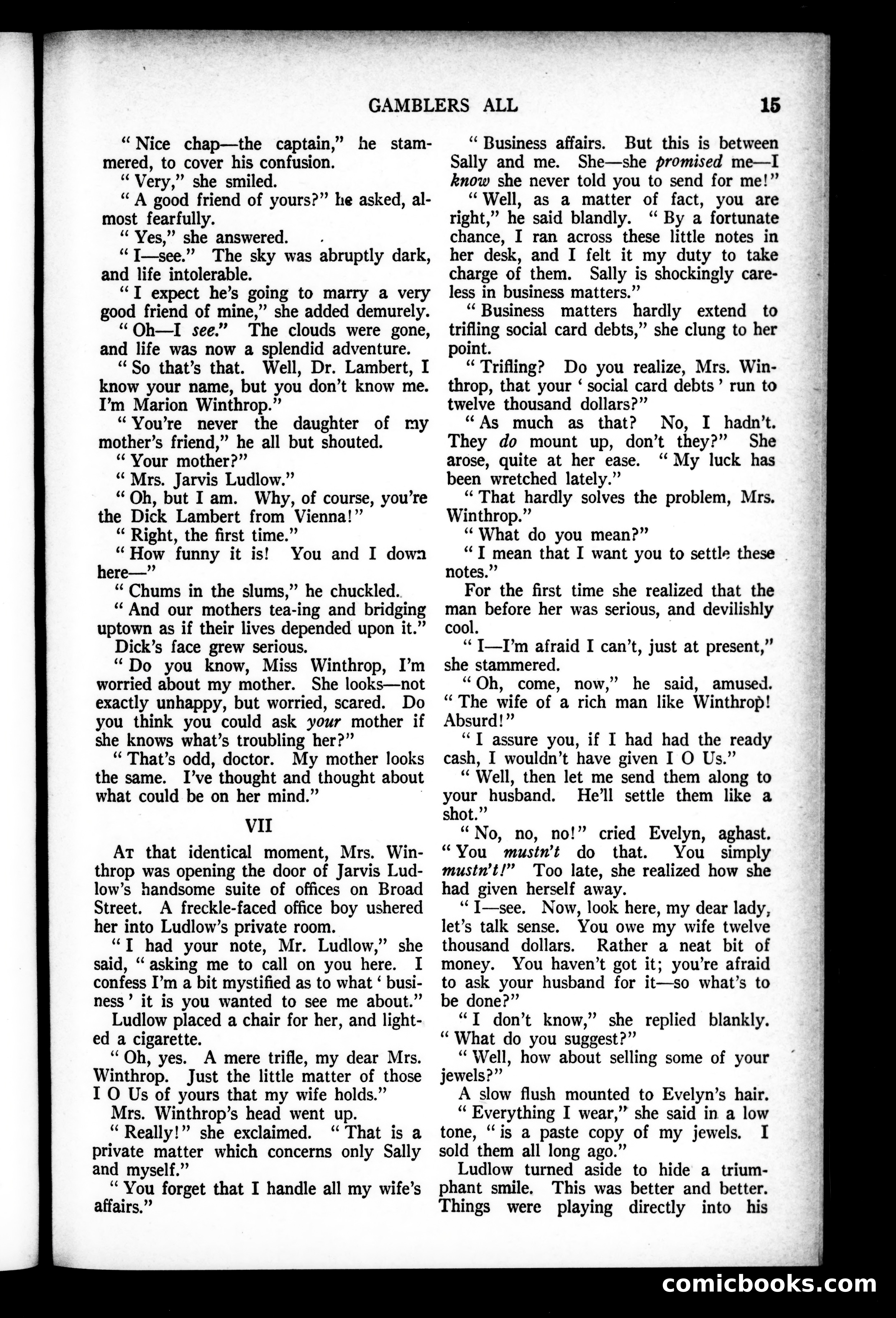 Munsey's Magazine, October 1926 — page 15 of 192