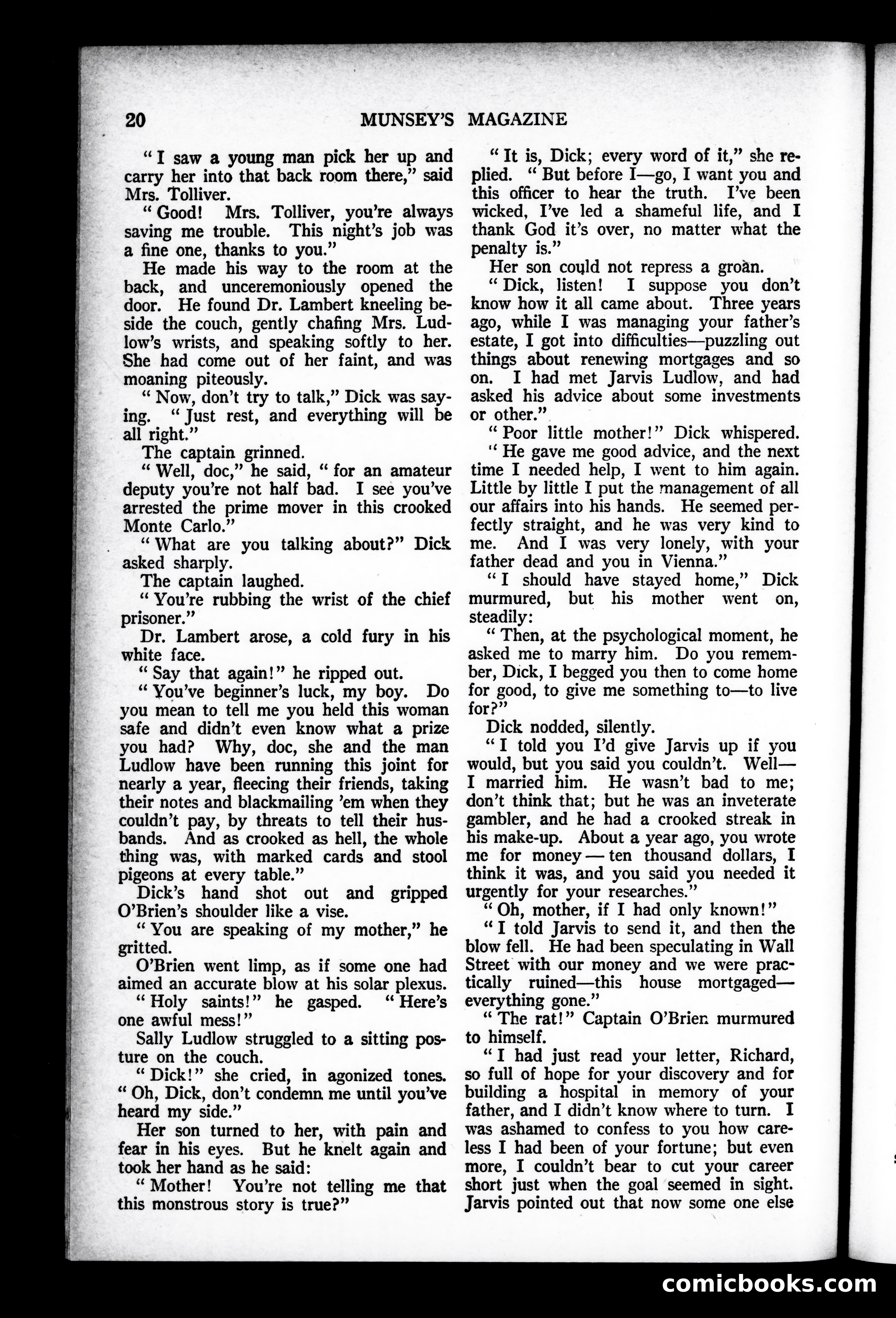 Munsey's Magazine, October 1926 — page 20 of 192