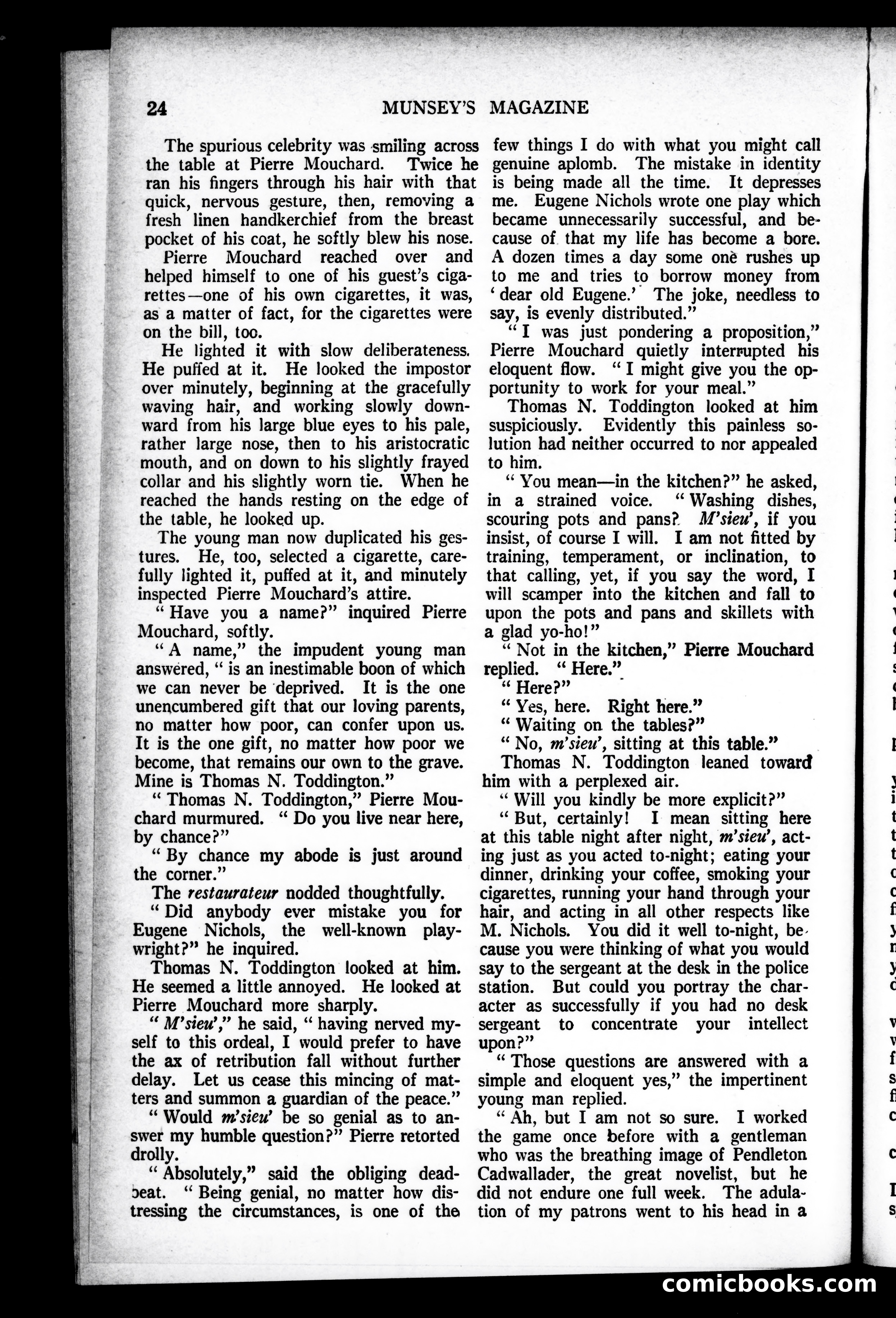 Munsey's Magazine, October 1926 — page 24 of 192