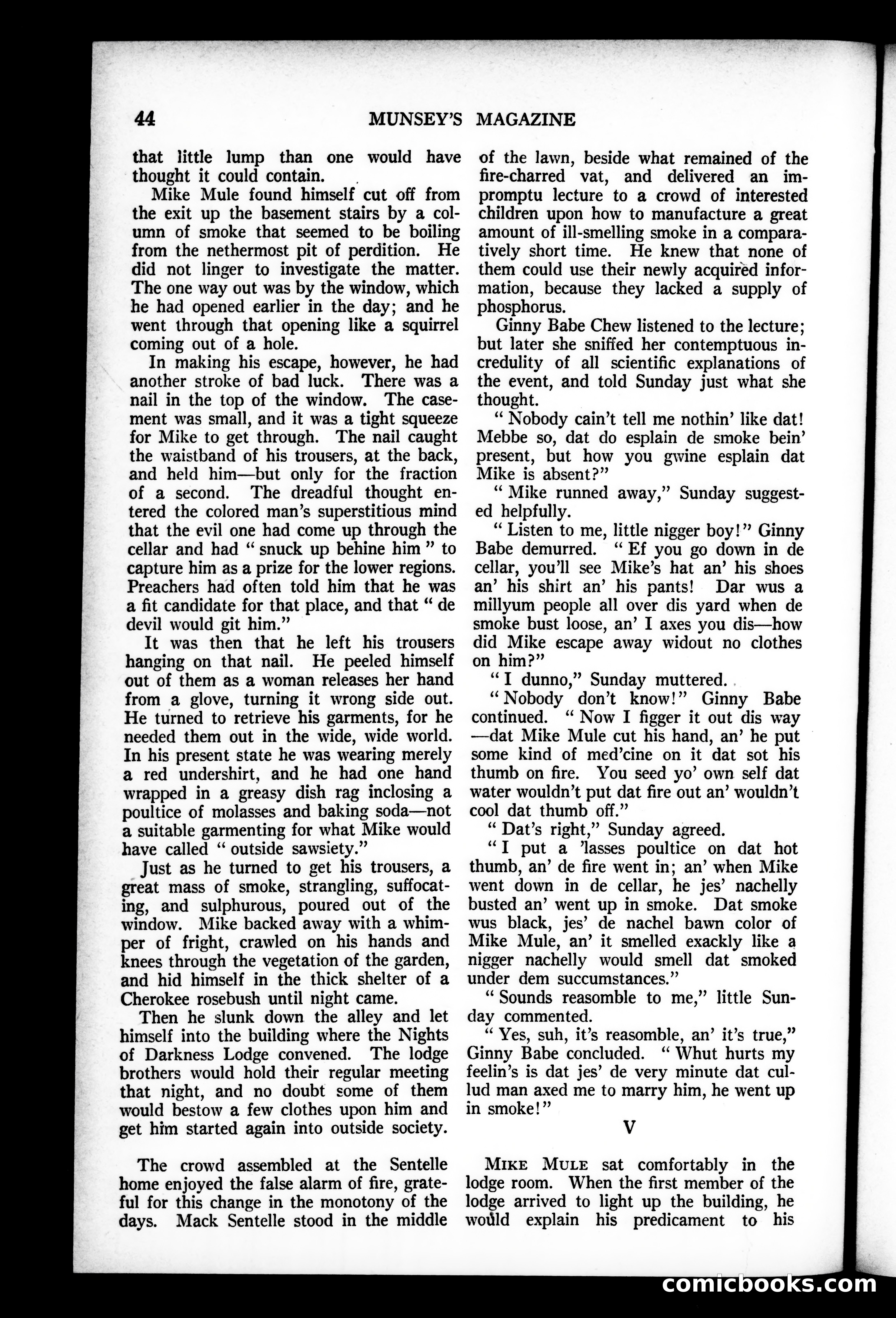 Munsey's Magazine, October 1926 — page 44 of 192