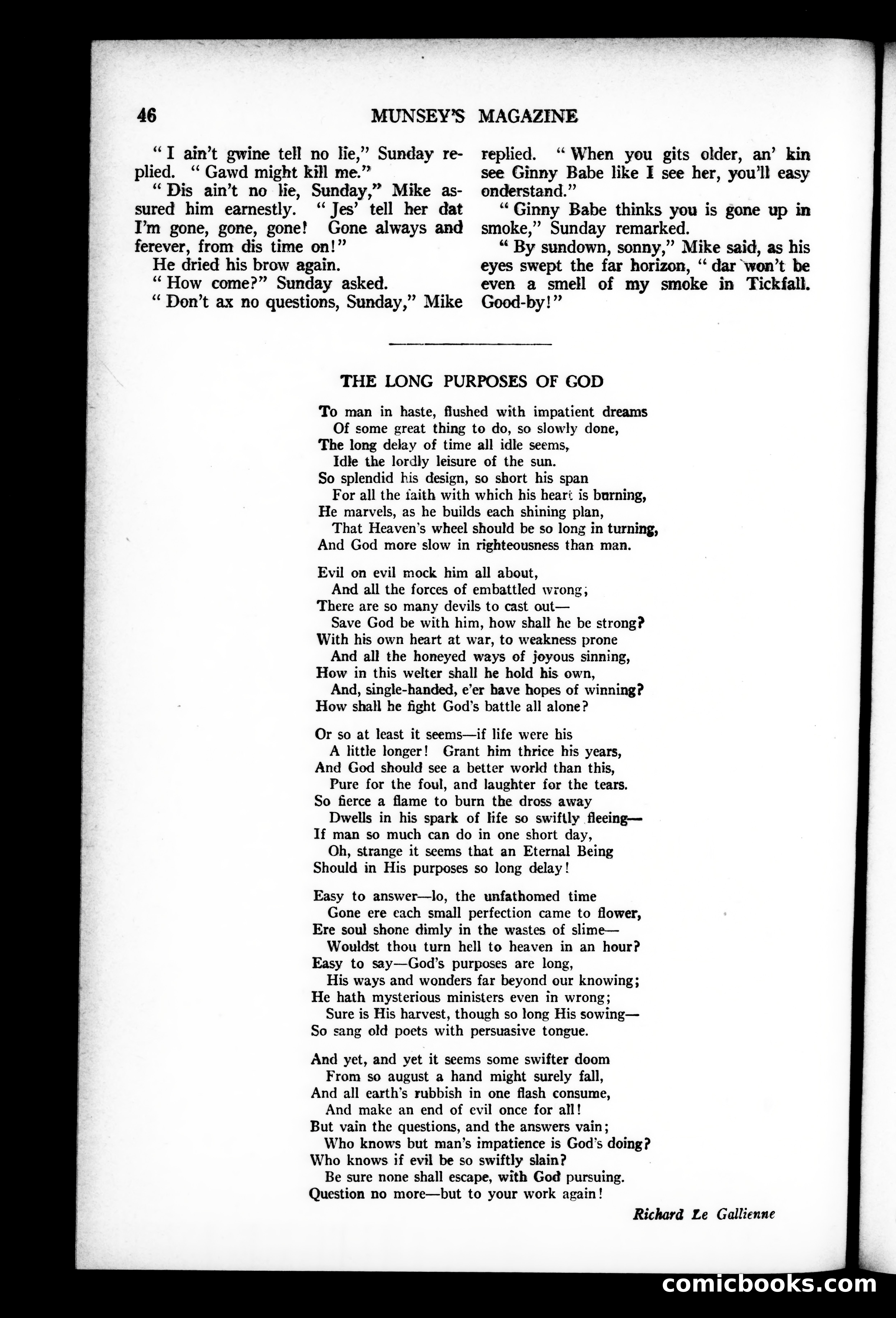 Munsey's Magazine, October 1926 — page 46 of 192