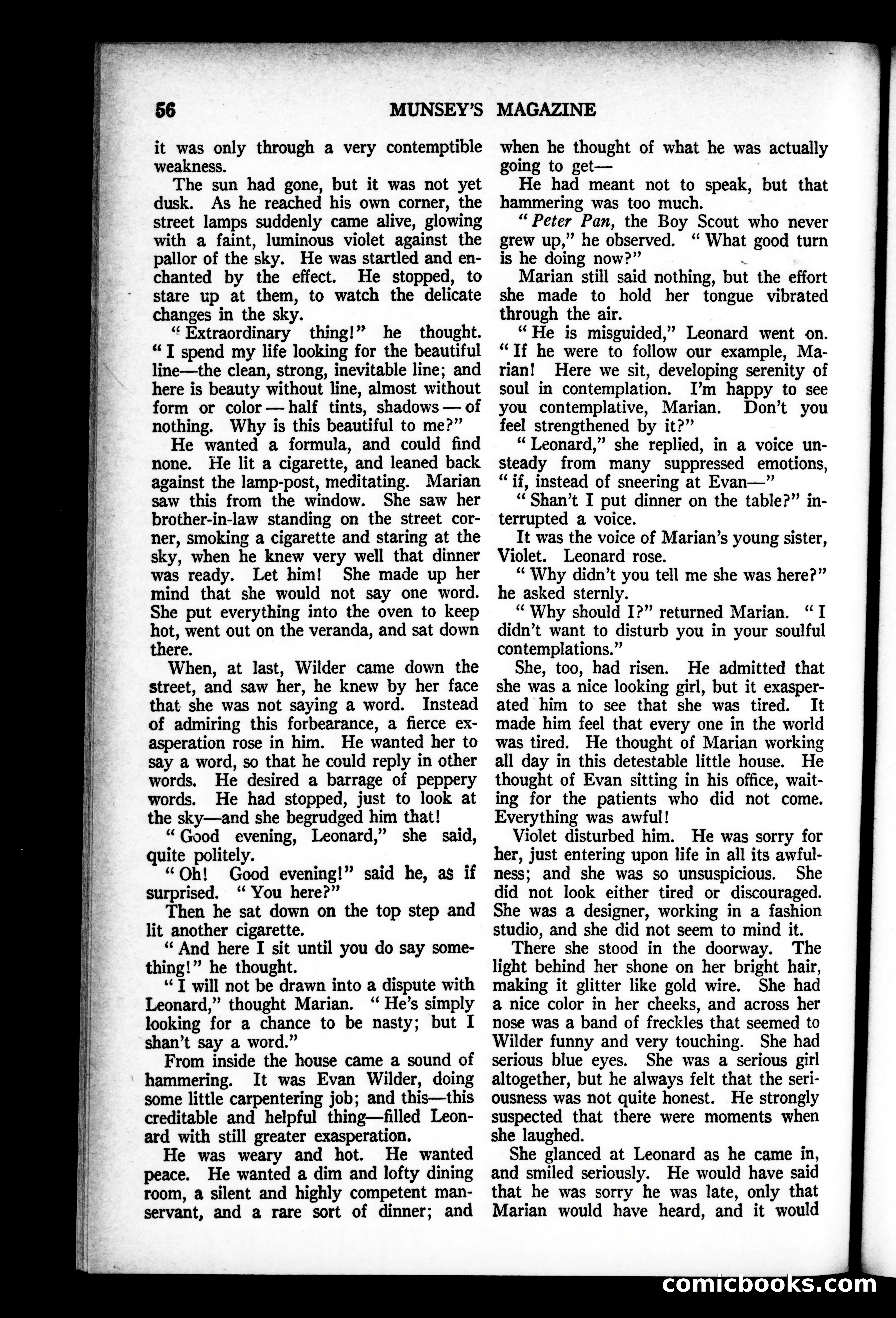 Munsey's Magazine, October 1926 — page 56 of 192