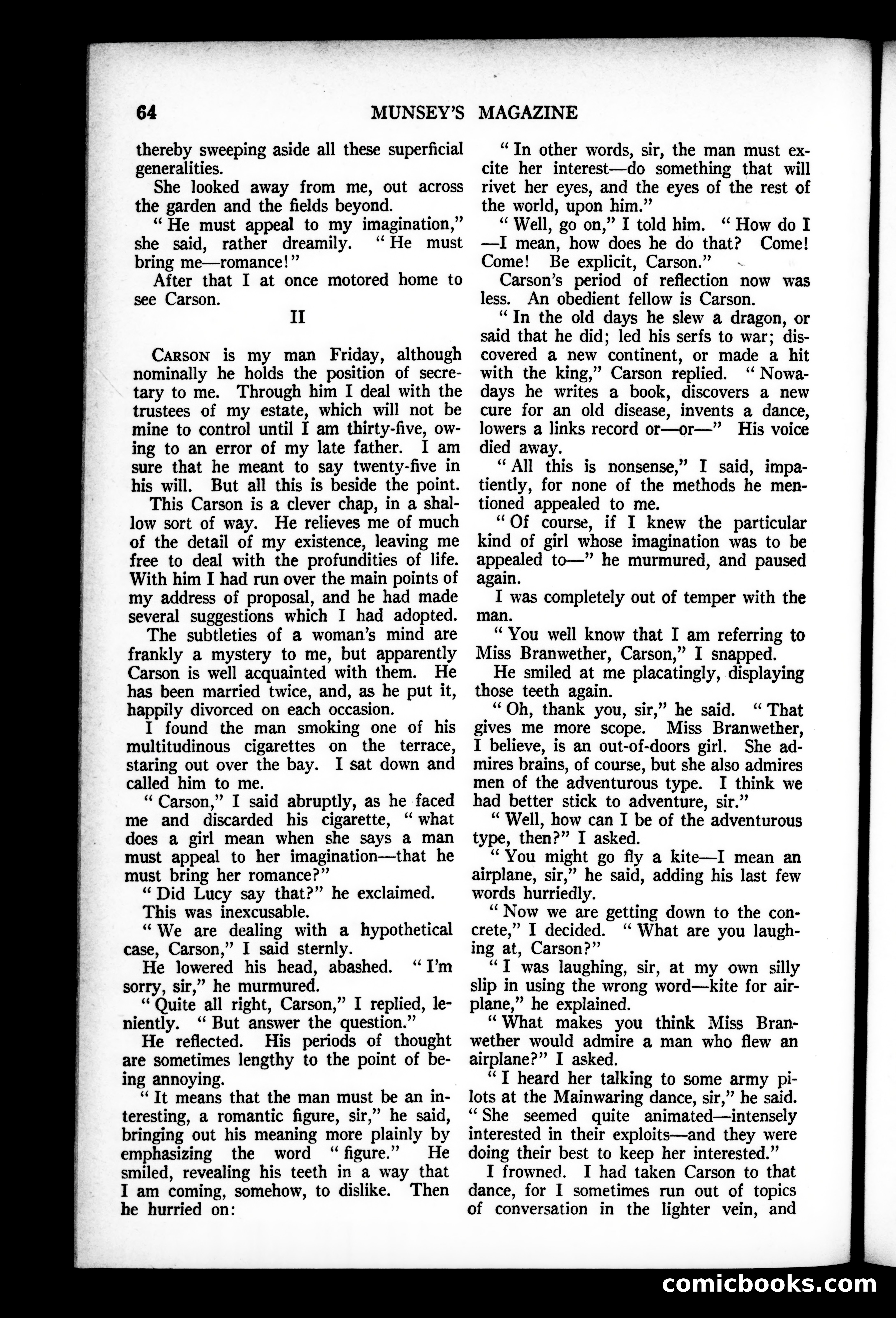 Munsey's Magazine, October 1926 — page 64 of 192