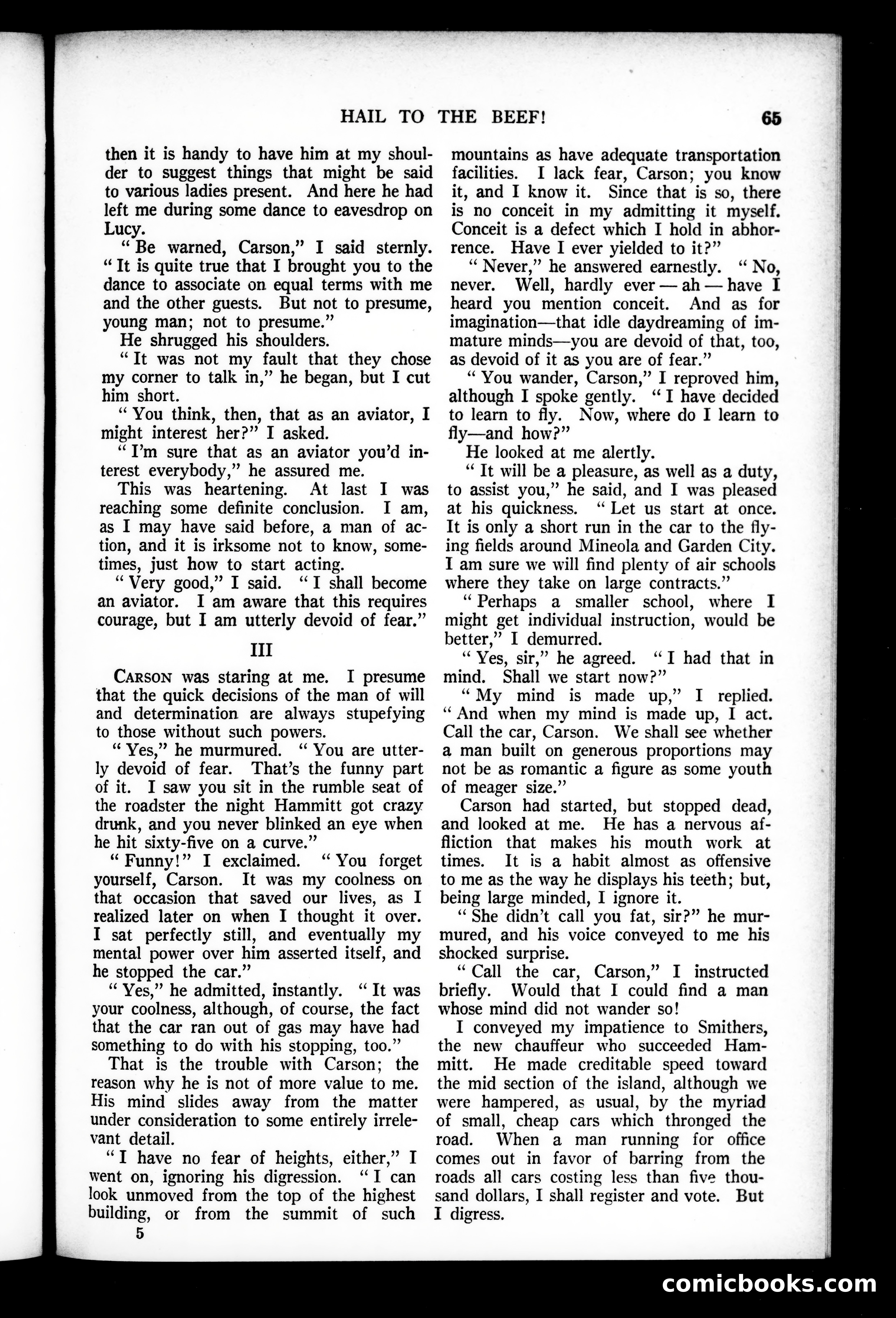 Munsey's Magazine, October 1926 — page 65 of 192
