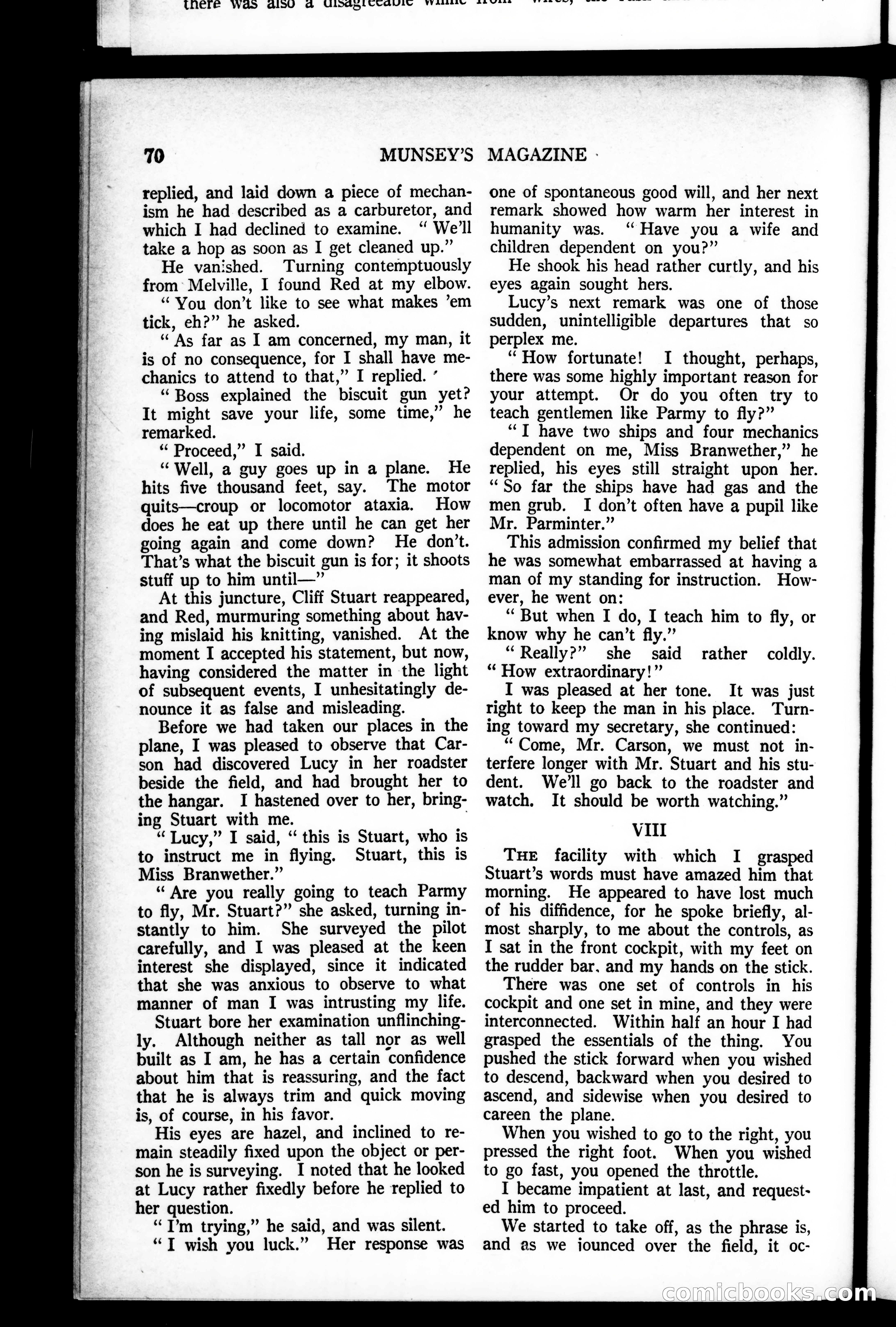 Munsey's Magazine, October 1926 — page 70 of 192