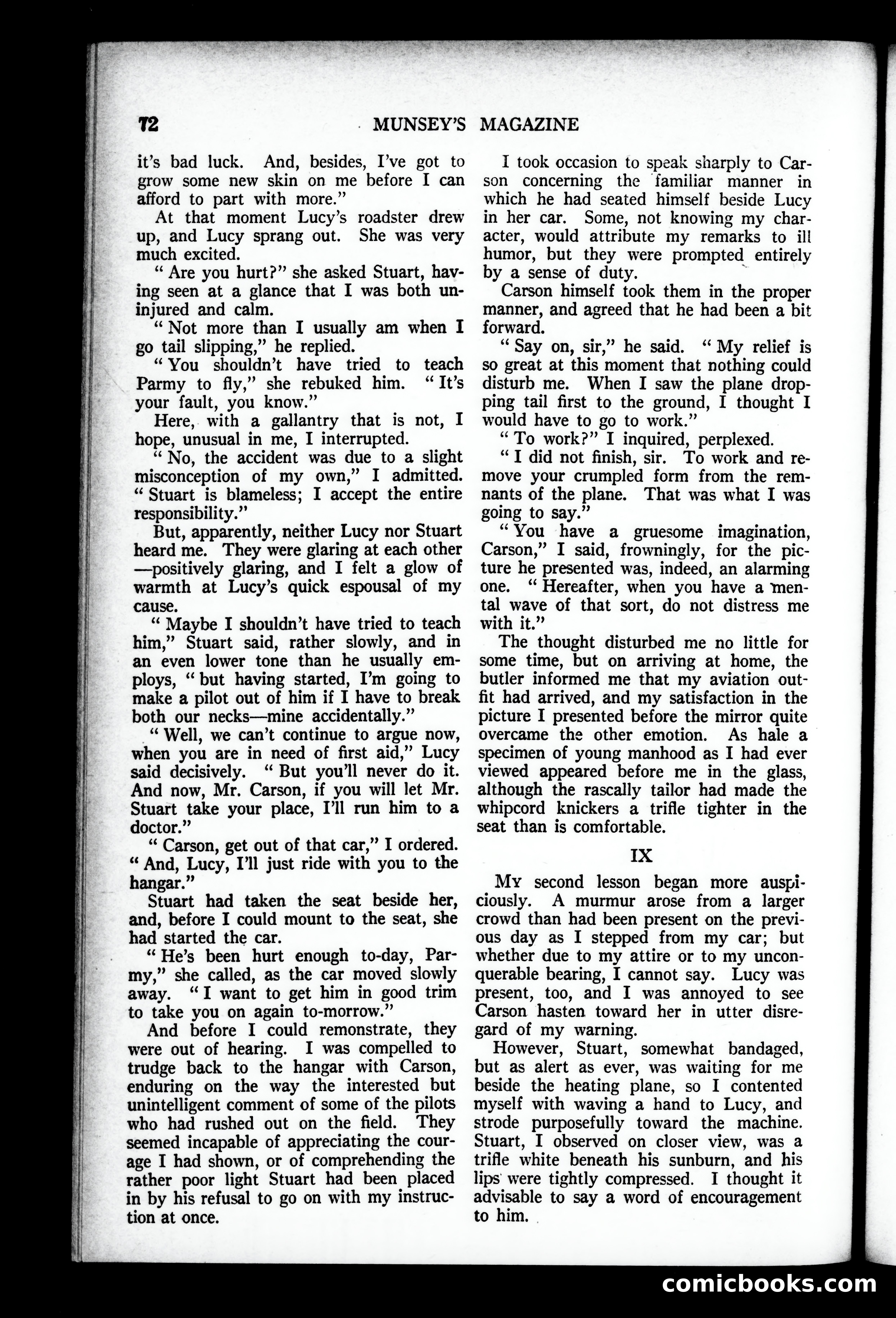 Munsey's Magazine, October 1926 — page 72 of 192