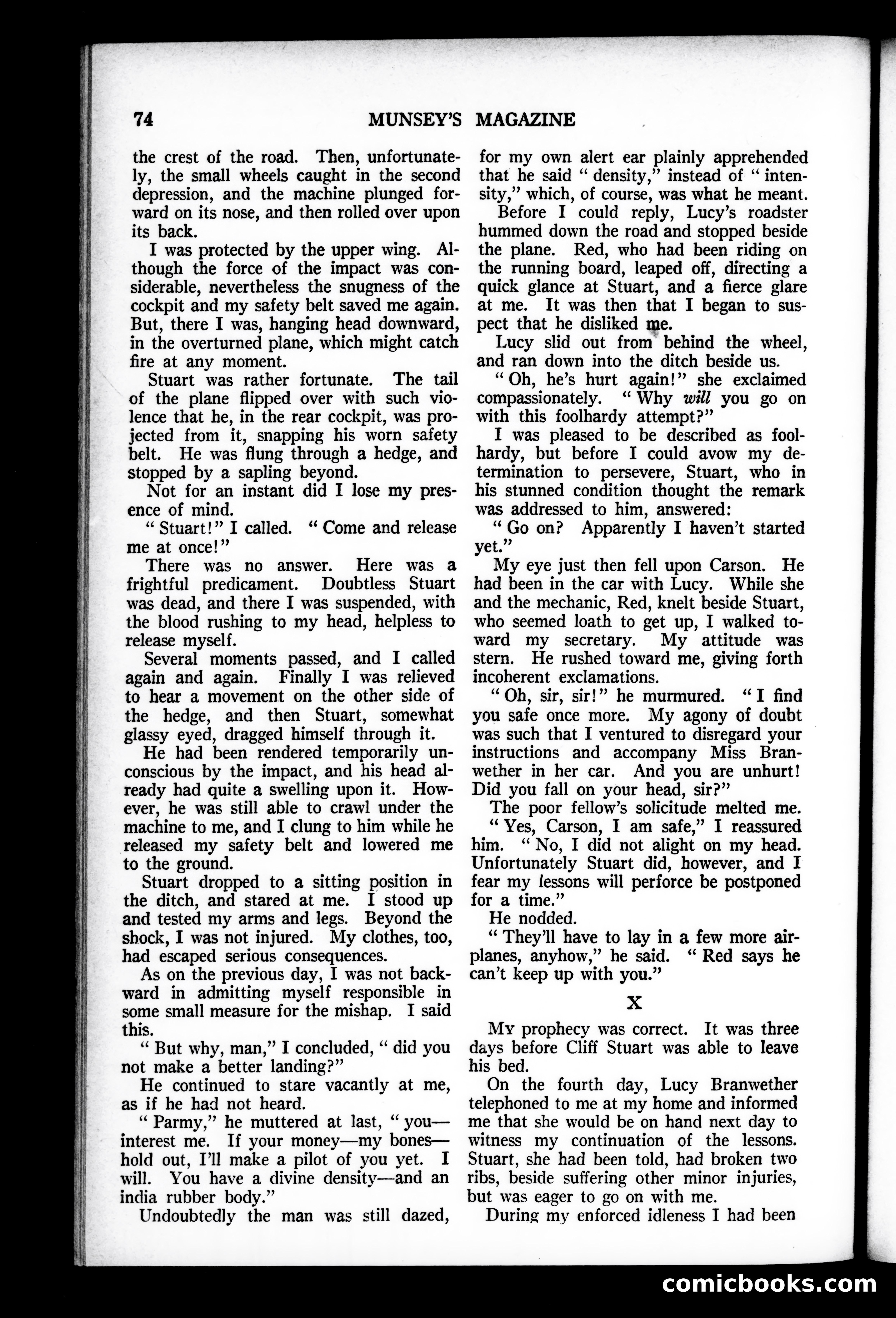 Munsey's Magazine, October 1926 — page 74 of 192