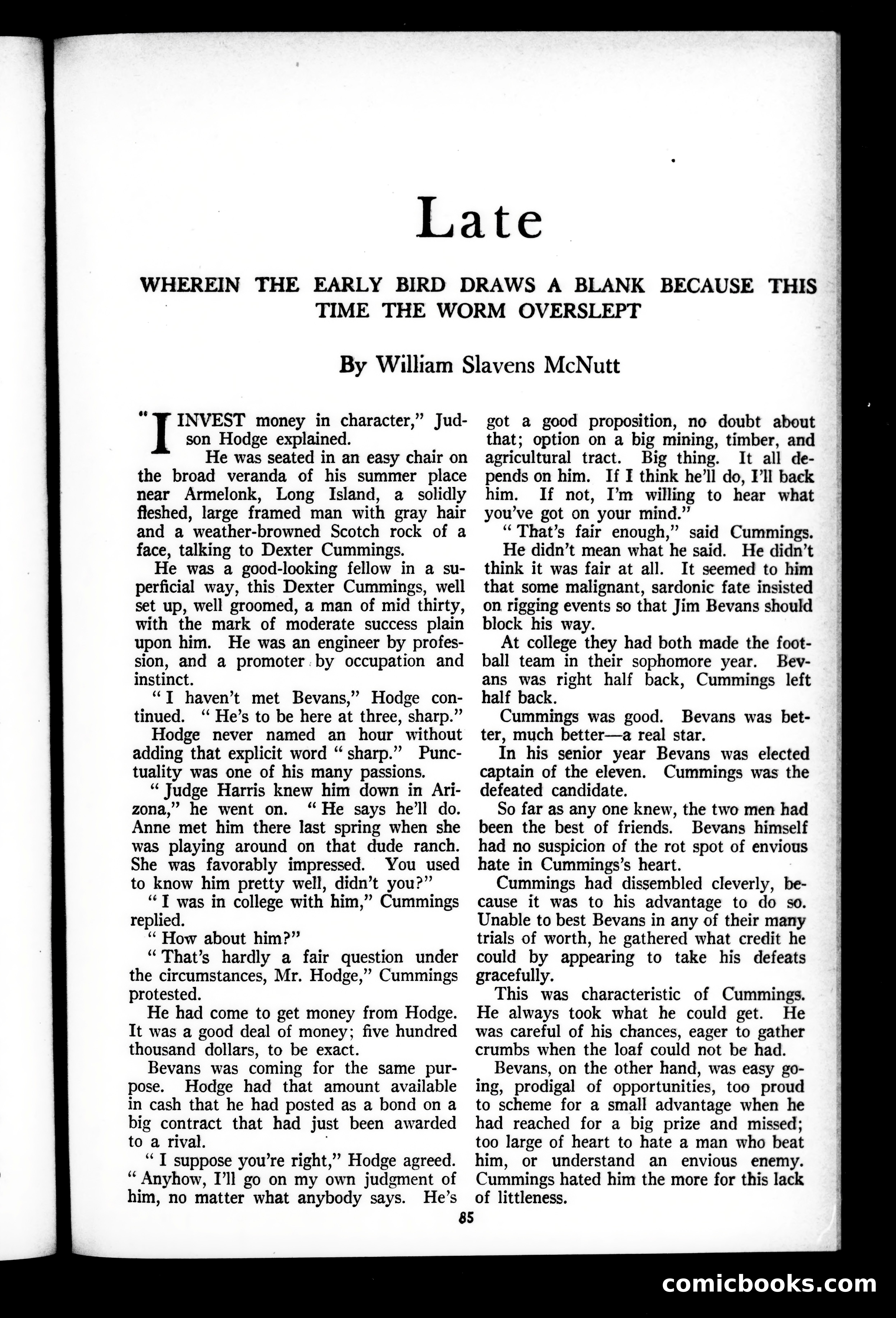 Munsey's Magazine, October 1926 — page 85 of 192