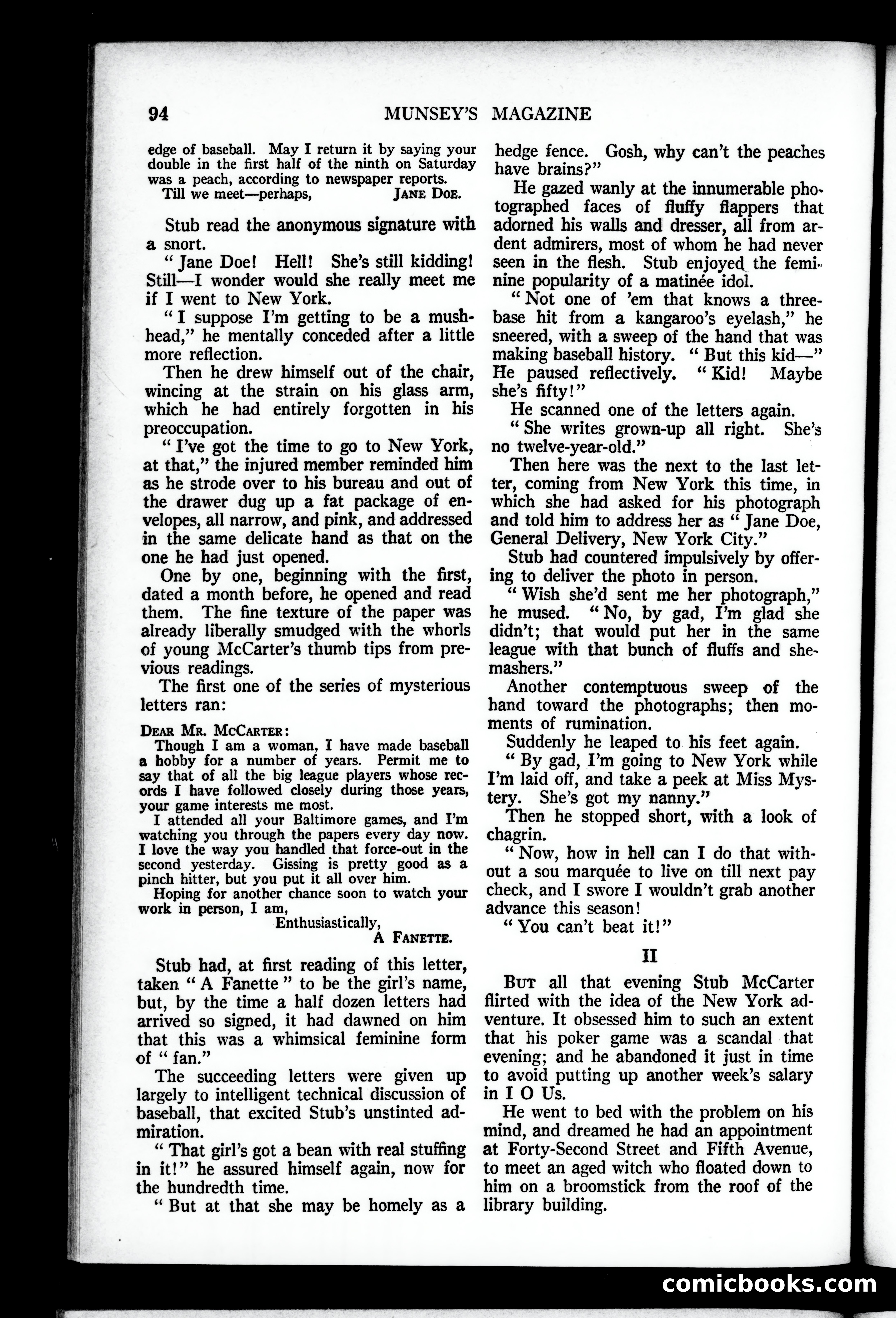 Munsey's Magazine, October 1926 — page 94 of 192