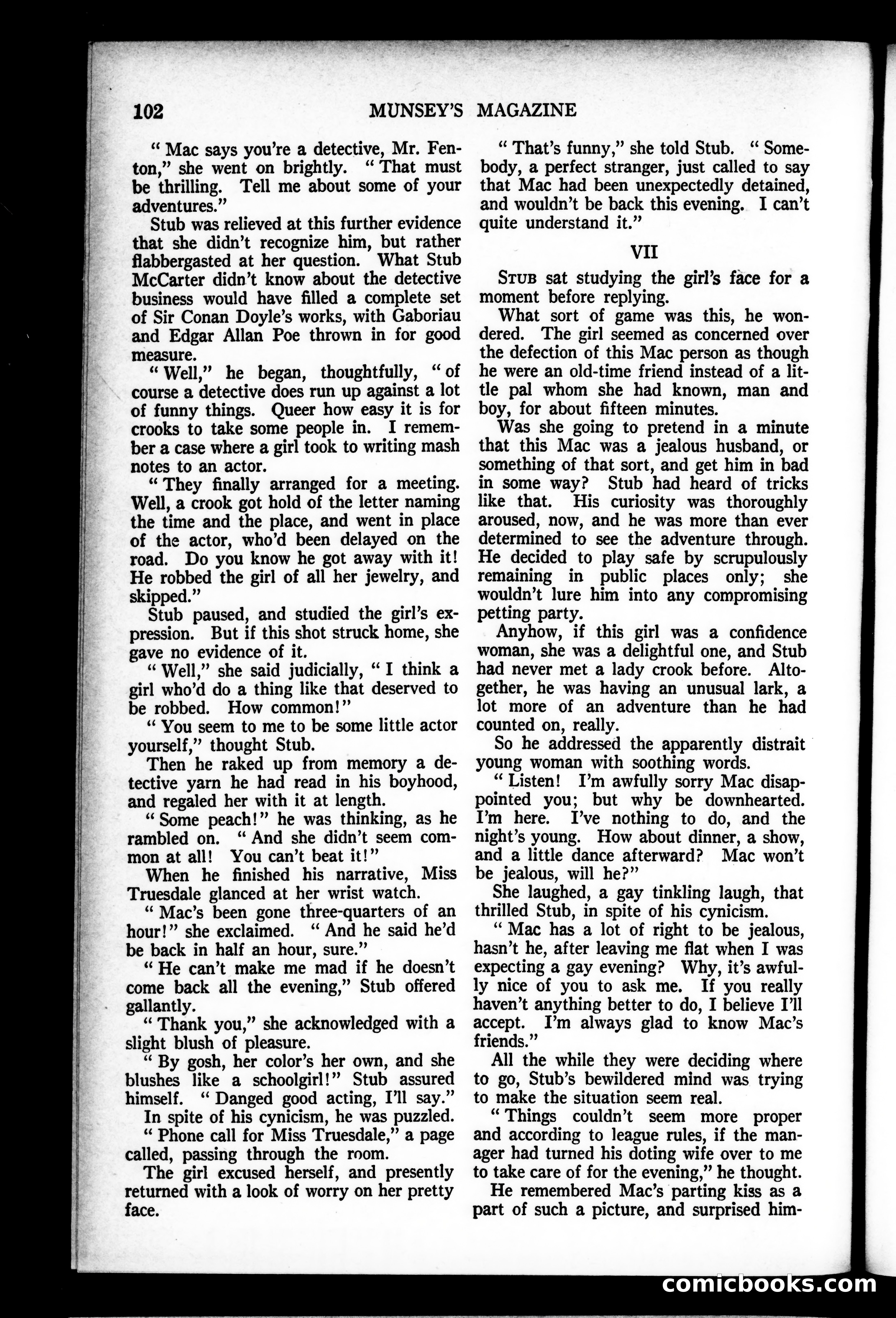 Munsey's Magazine, October 1926 — page 102 of 192