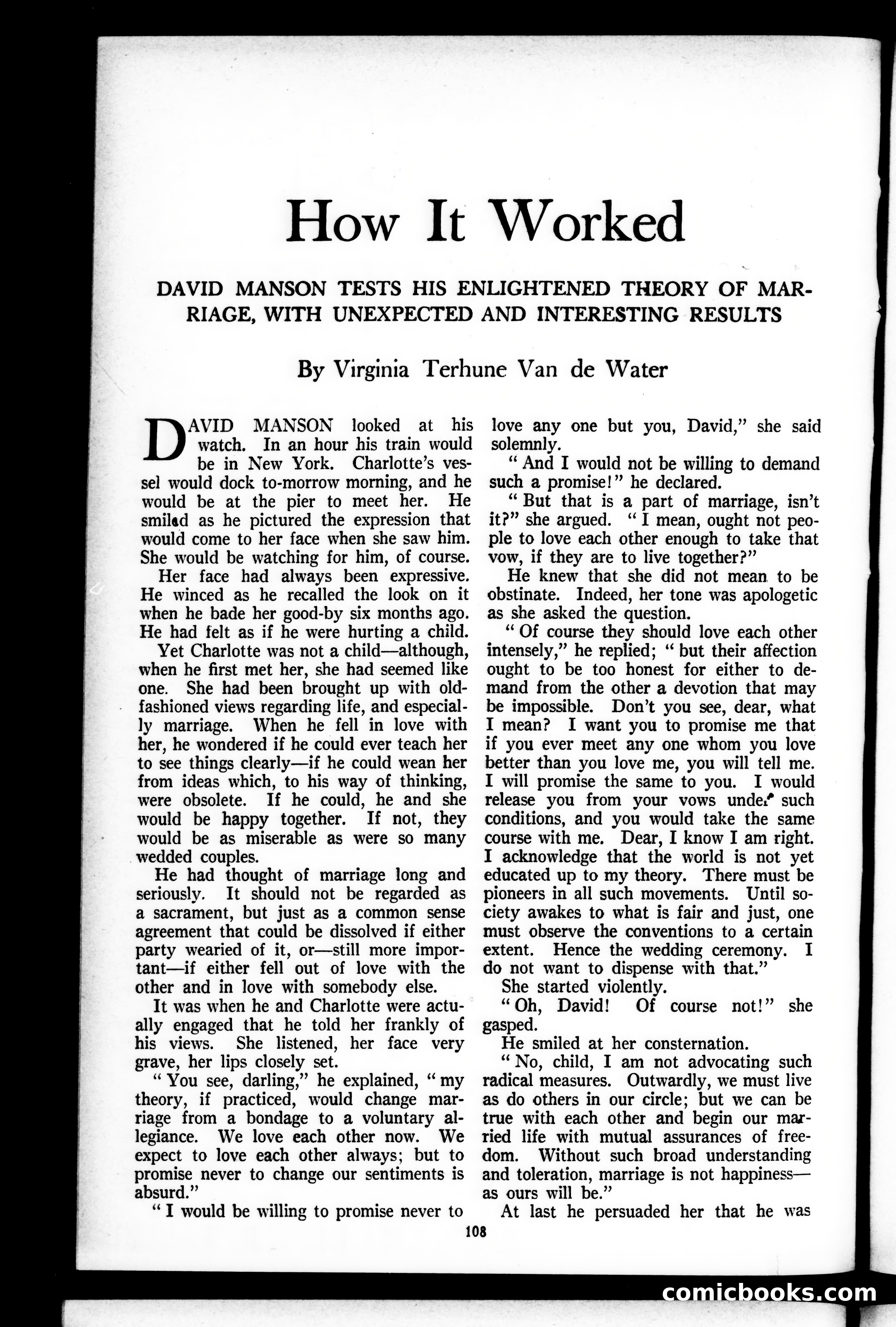 Munsey's Magazine, October 1926 — page 108 of 192