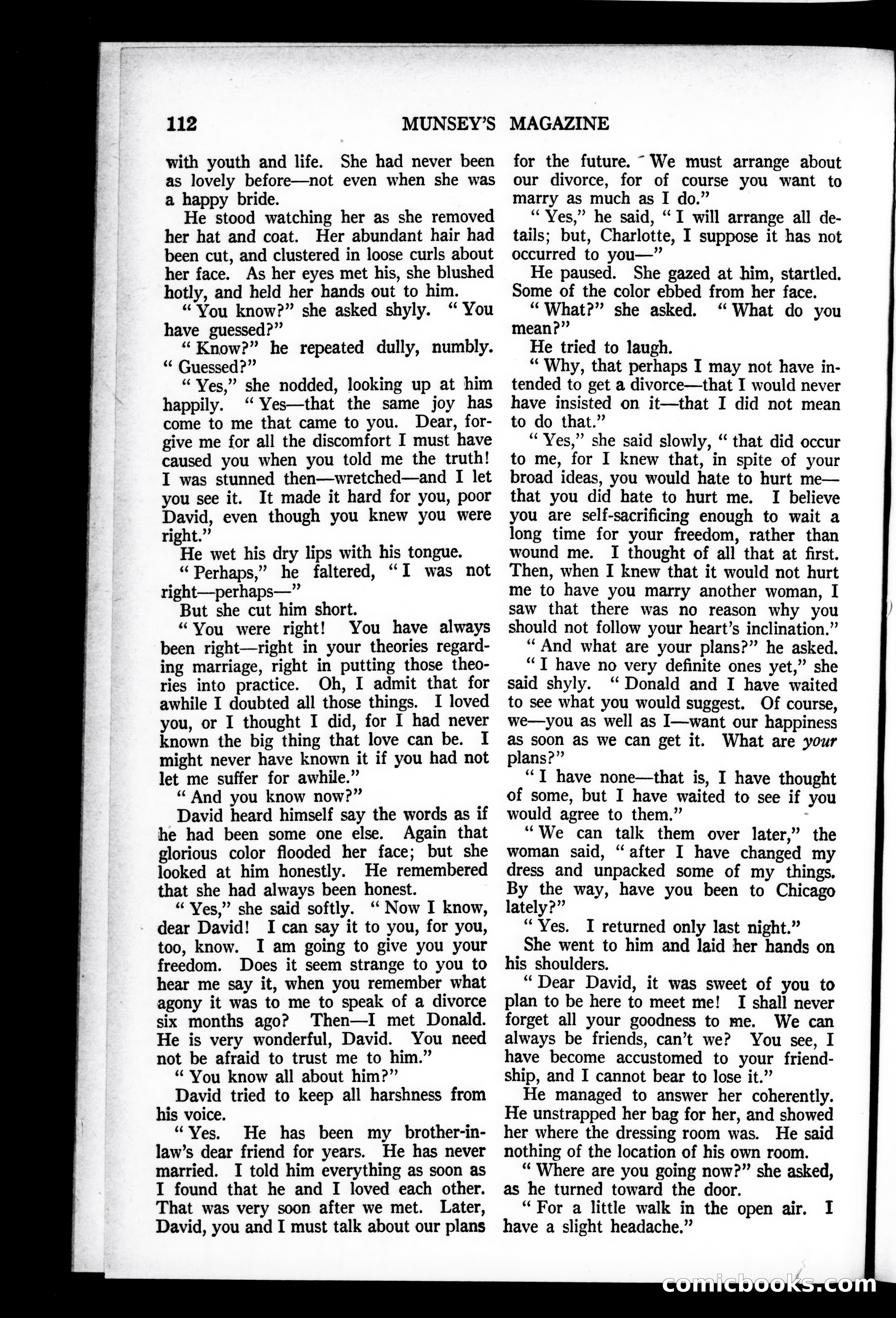Munsey's Magazine, October 1926 — page 112 of 192