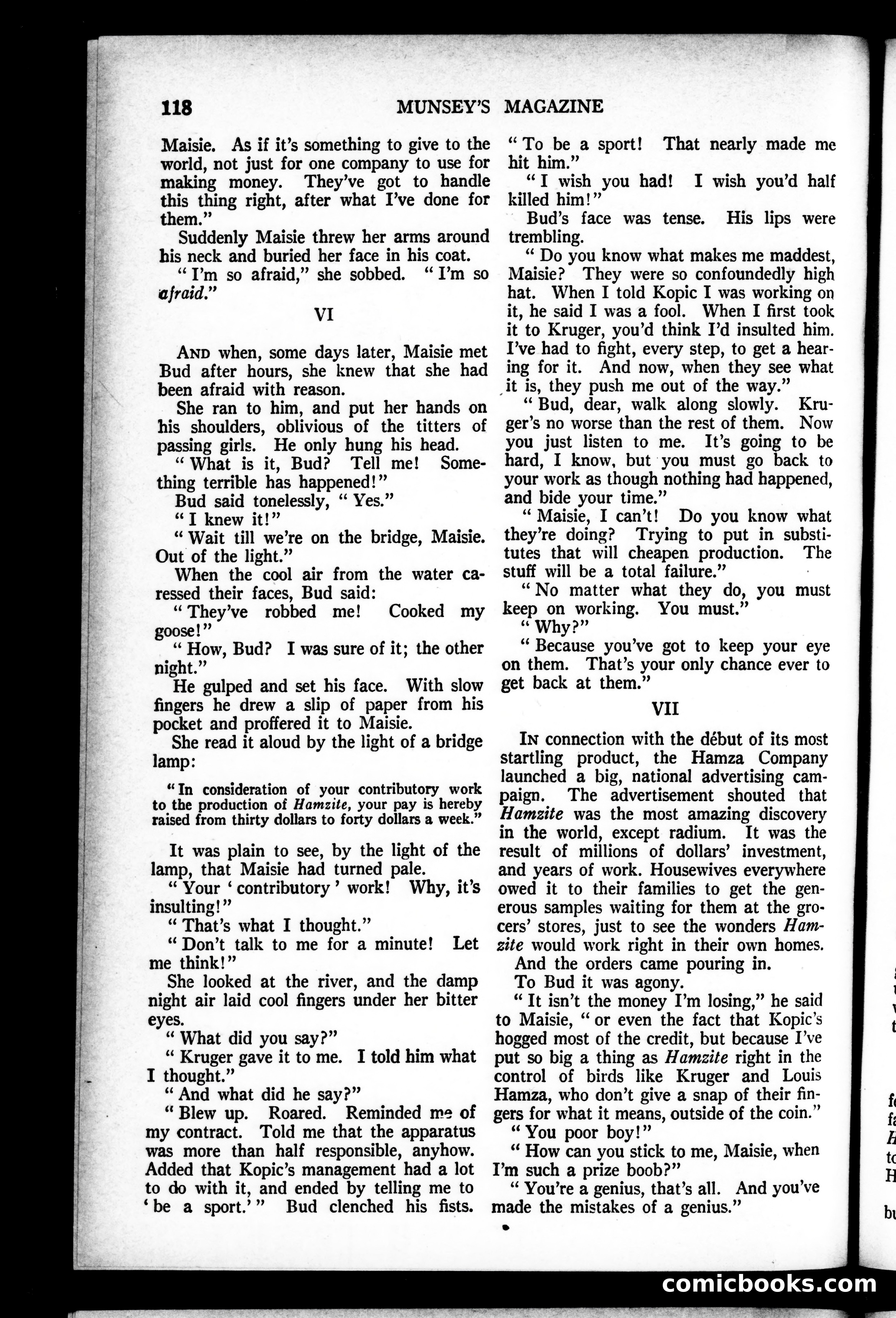 Munsey's Magazine, October 1926 — page 118 of 192