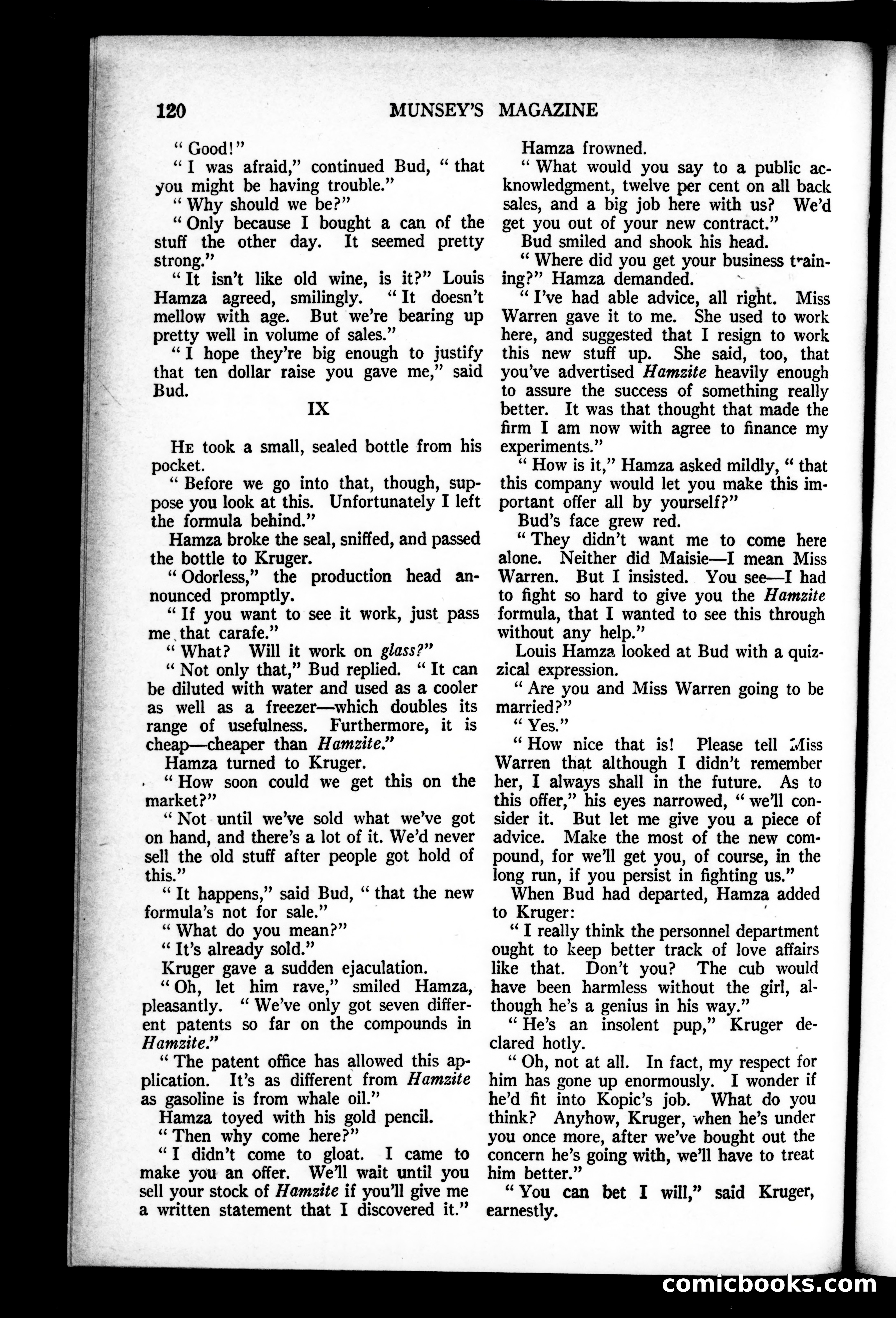 Munsey's Magazine, October 1926 — page 120 of 192
