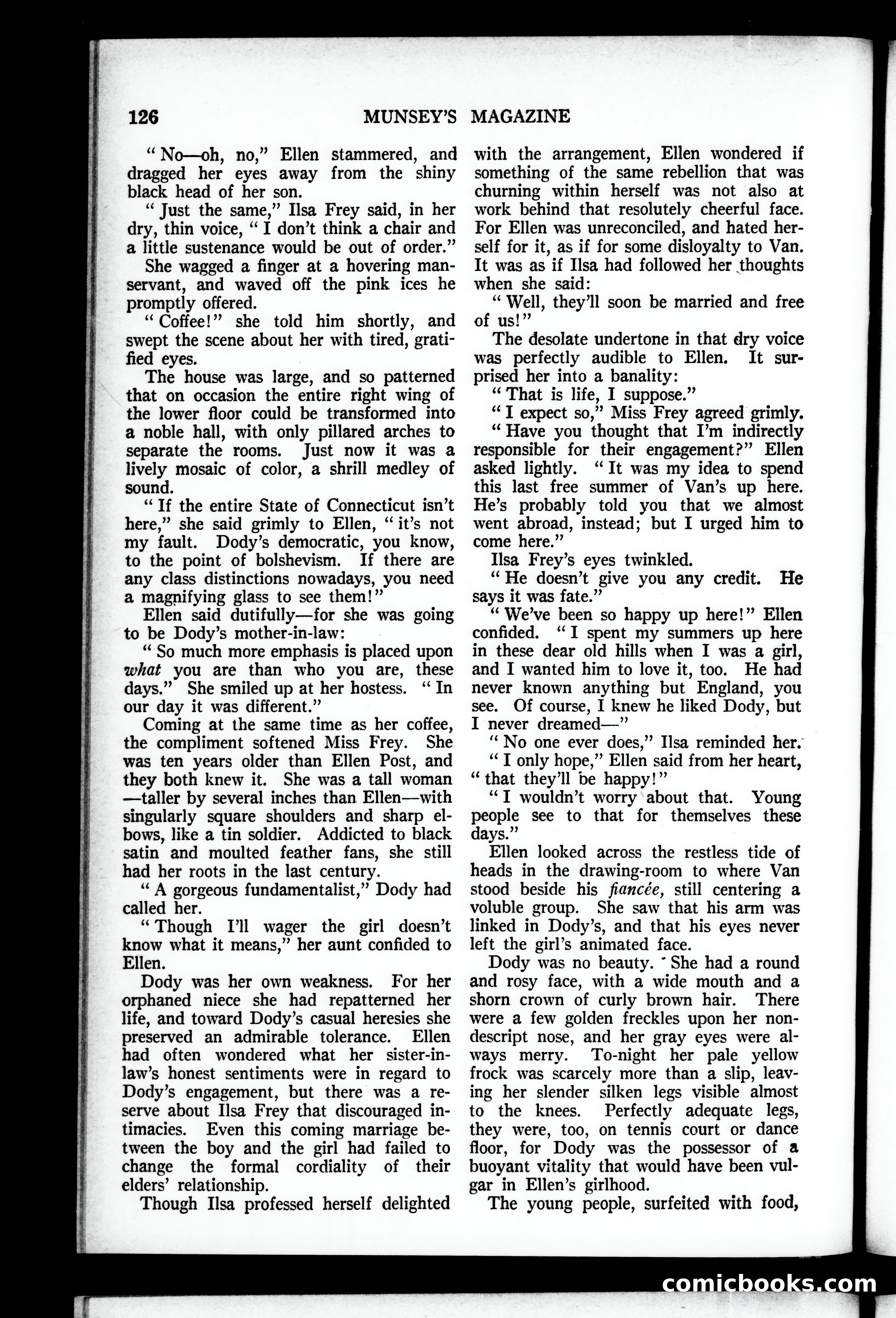 Munsey's Magazine, October 1926 — page 126 of 192