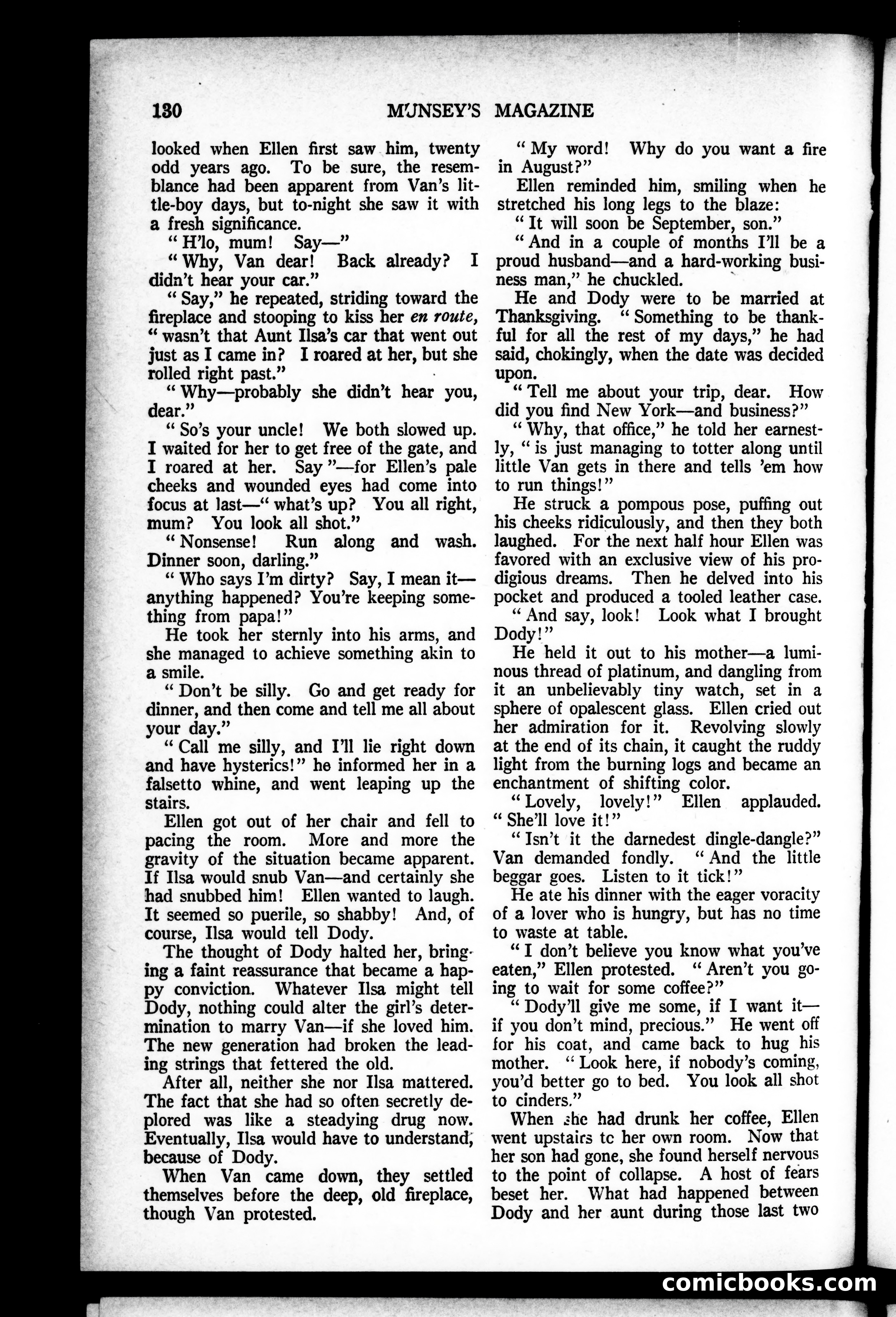 Munsey's Magazine, October 1926 — page 130 of 192