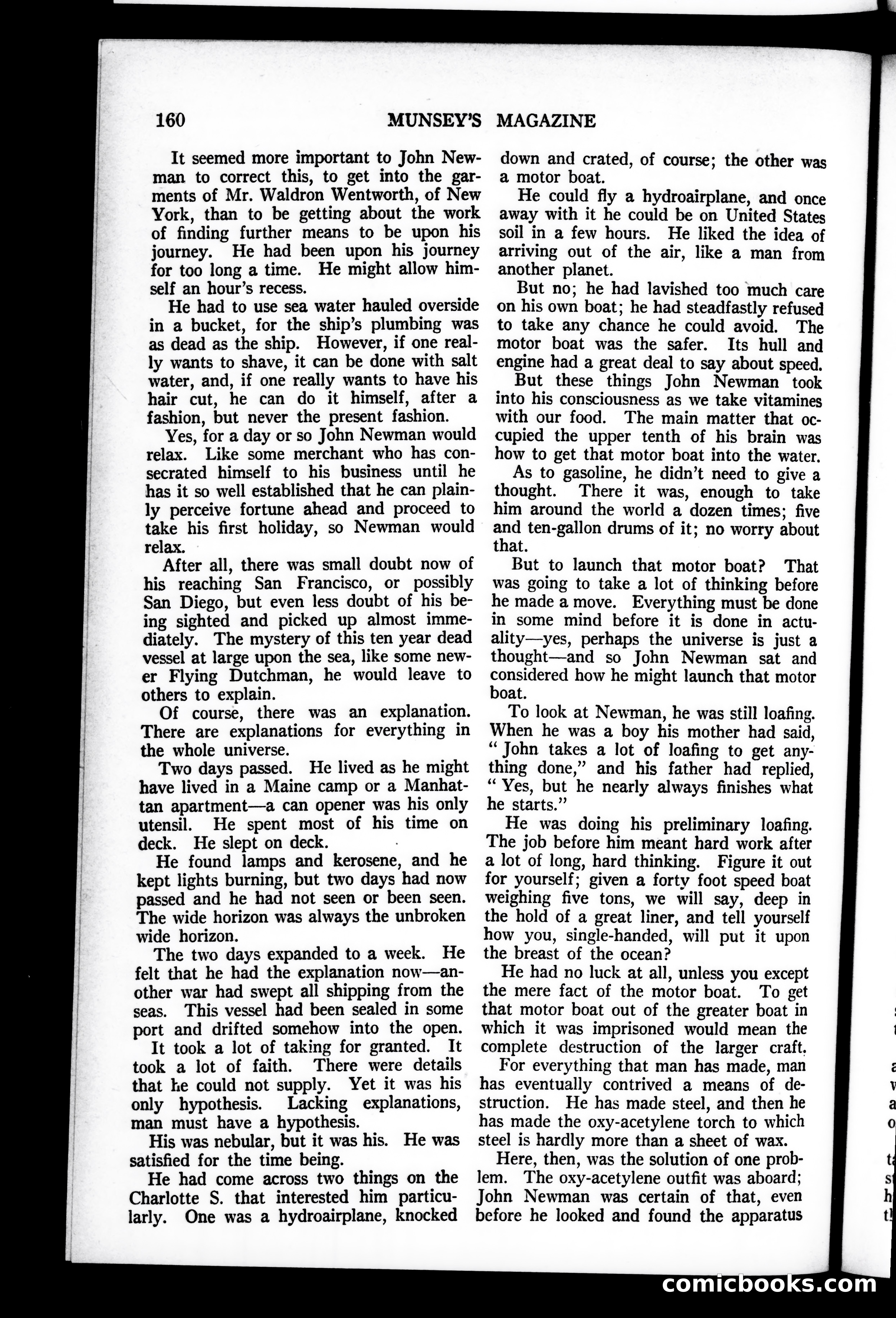 Munsey's Magazine, October 1926 — page 160 of 192
