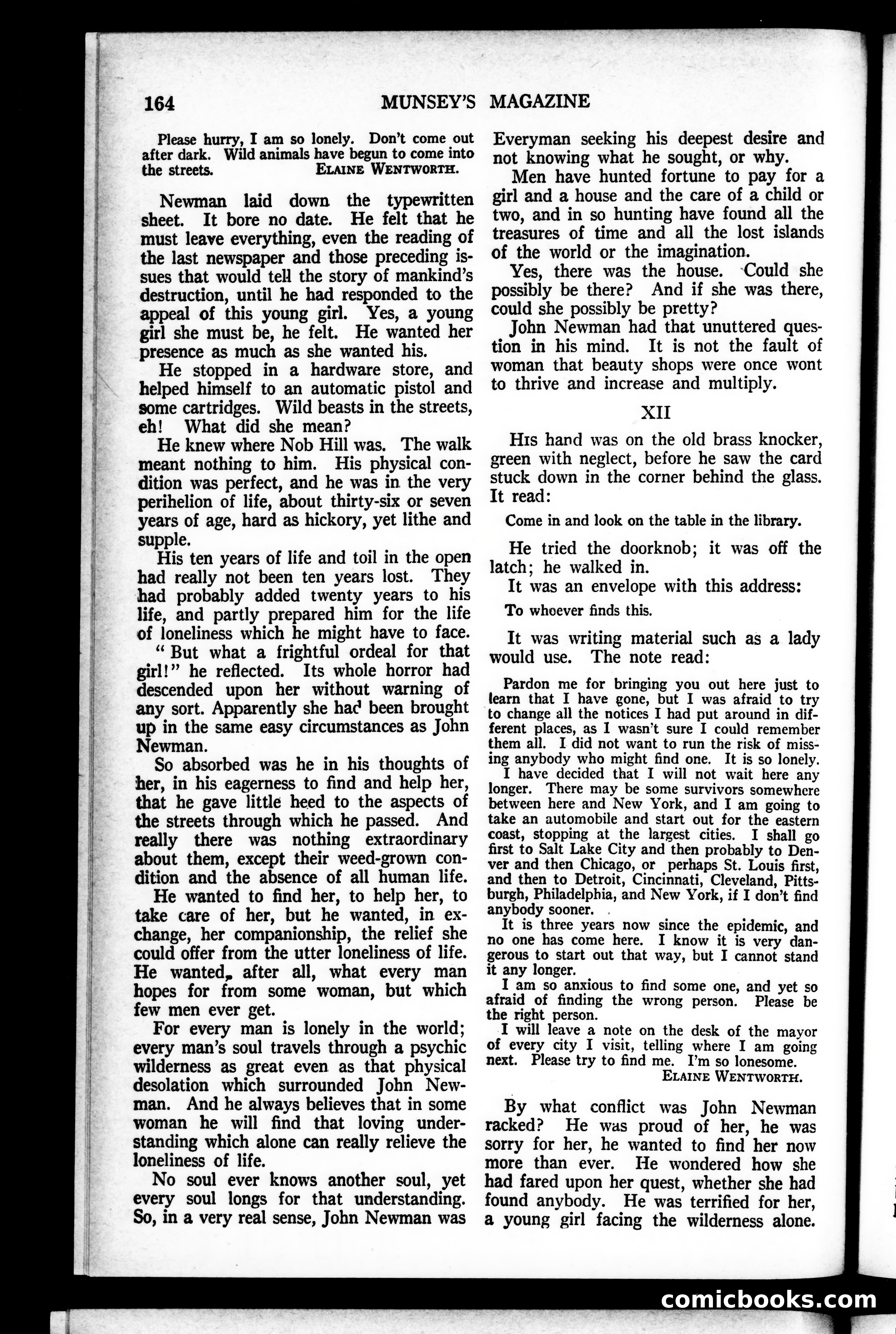 Munsey's Magazine, October 1926 — page 164 of 192