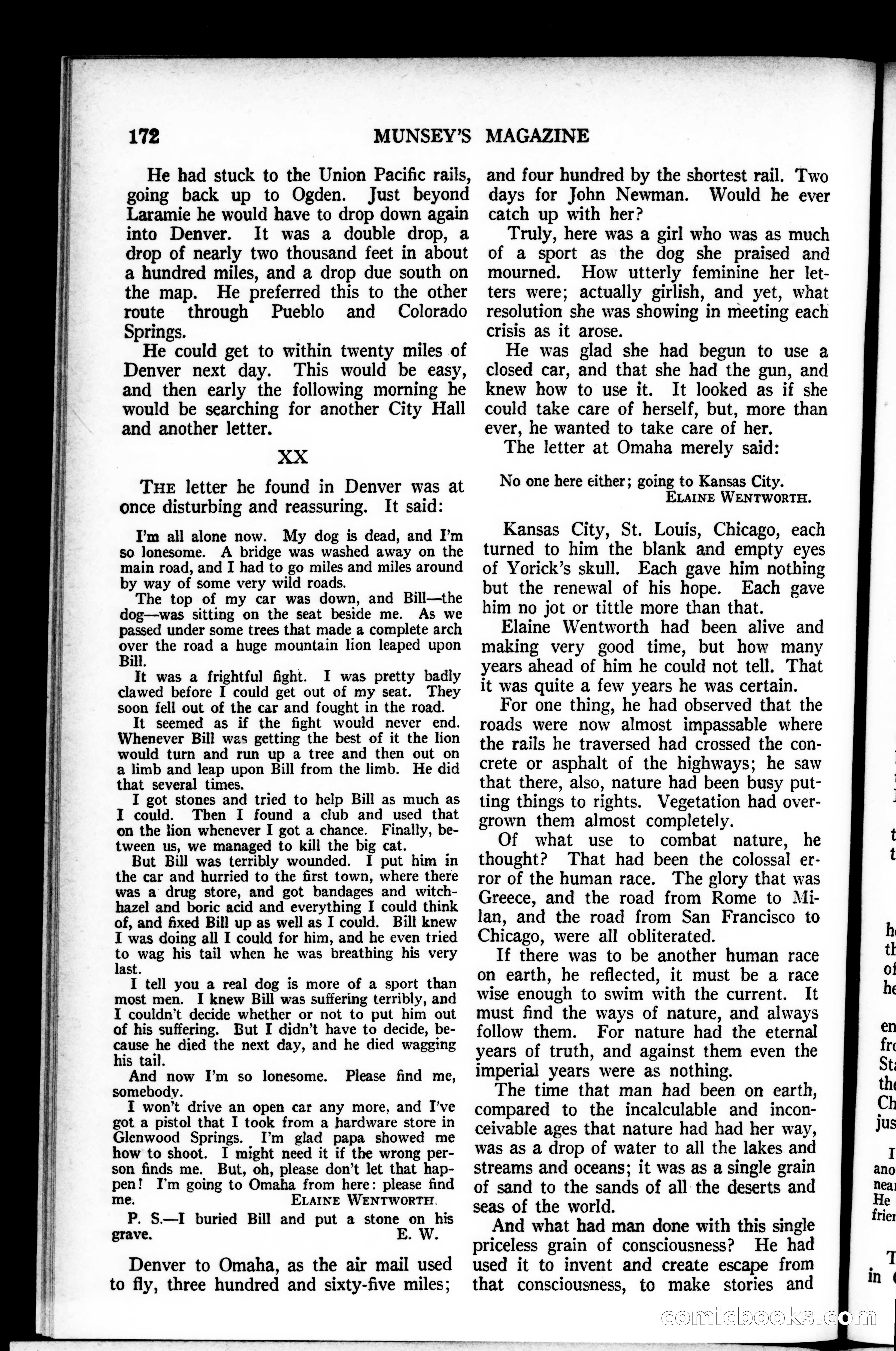 Munsey's Magazine, October 1926 — page 172 of 192