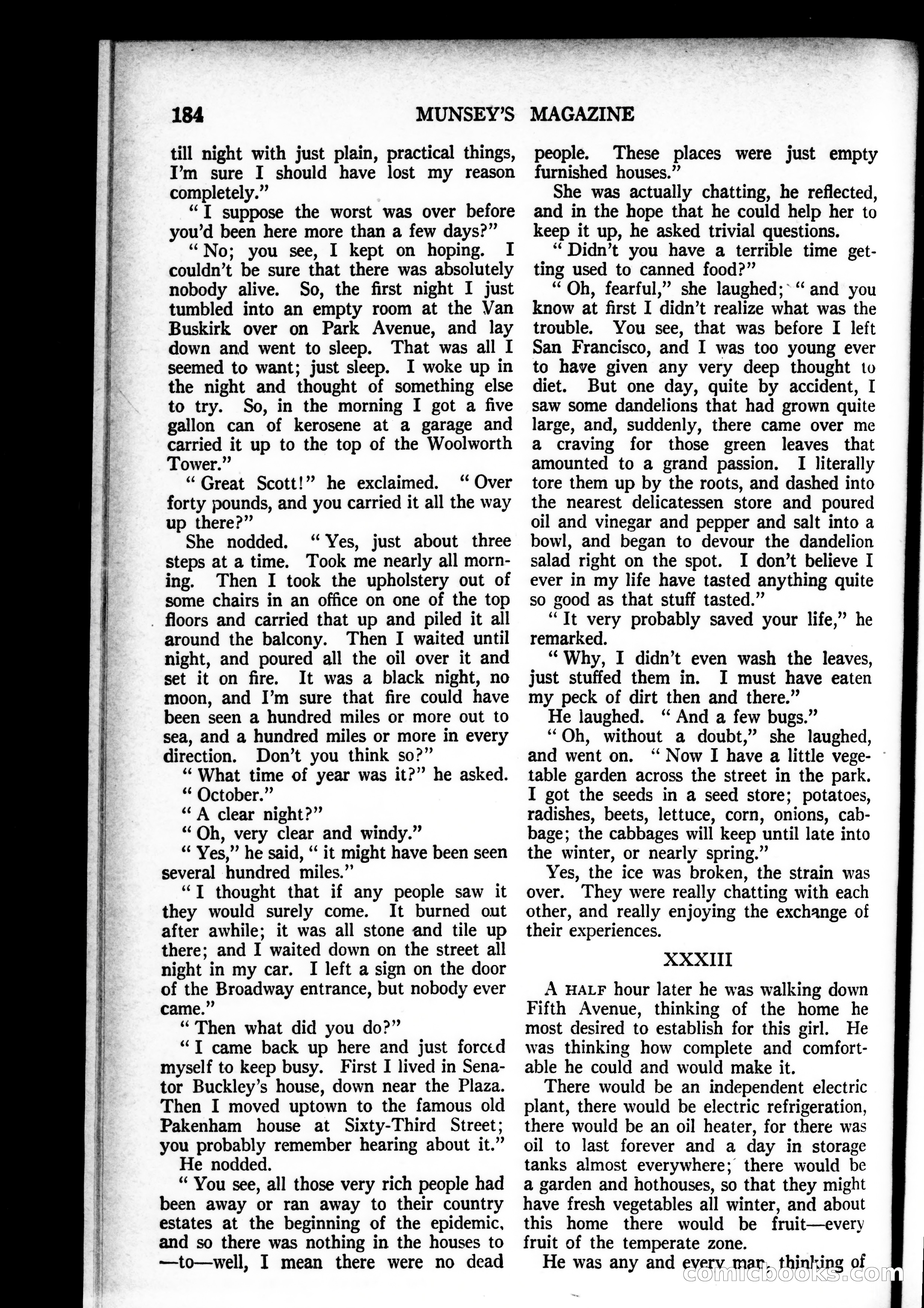 Munsey's Magazine, October 1926 — page 184 of 192