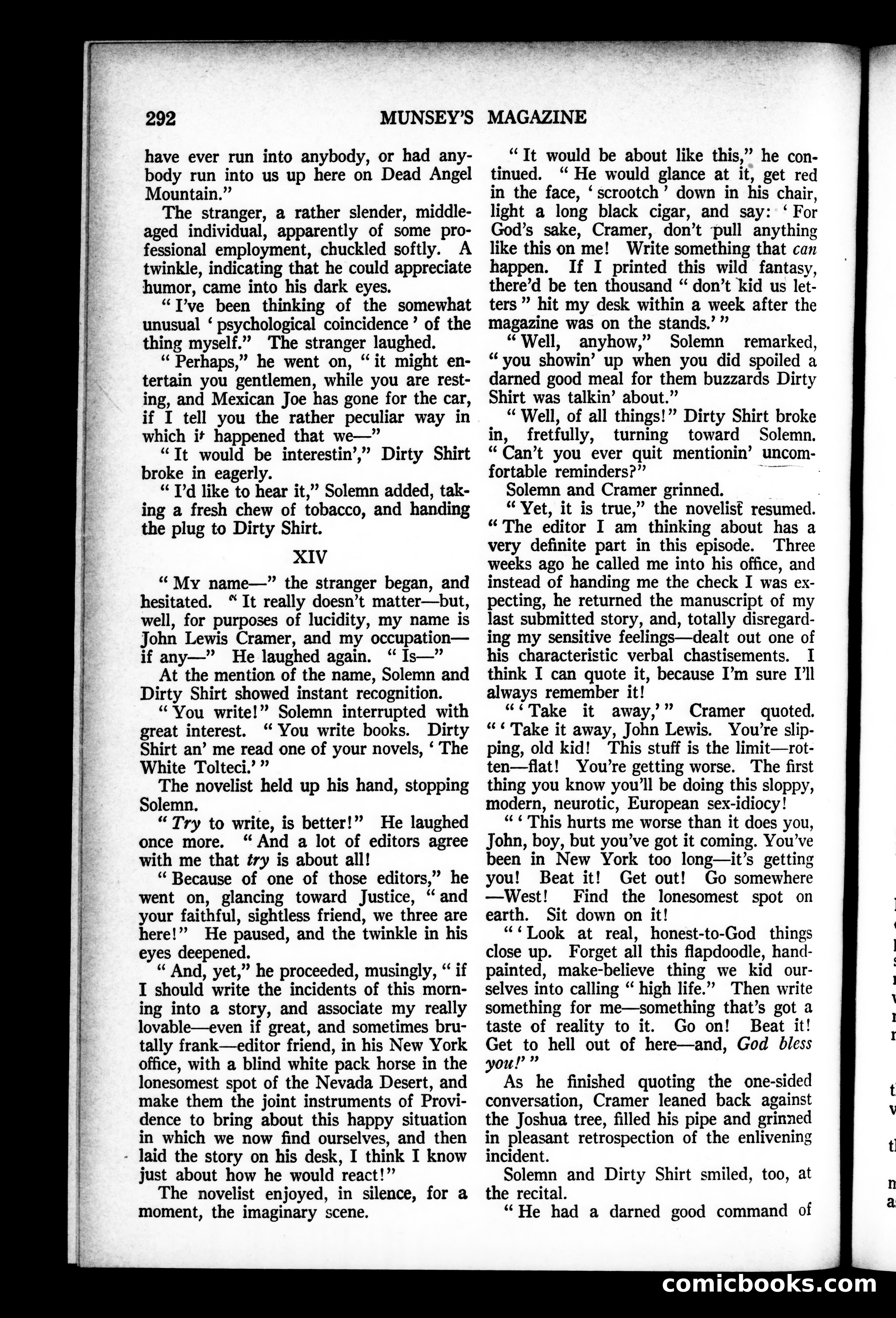Munsey's Magazine, November 1926 — page 100 of 192