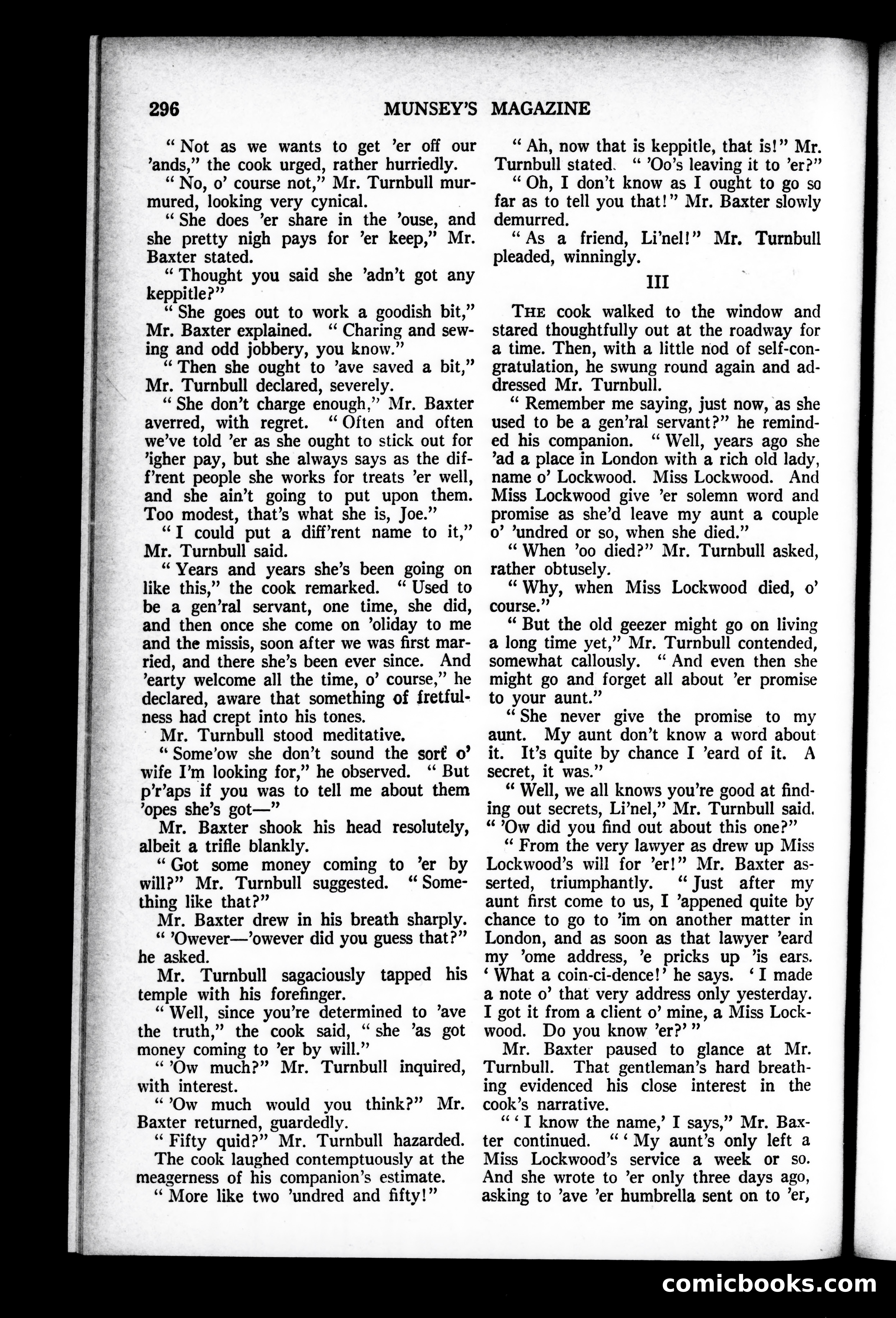 Munsey's Magazine, November 1926 — page 104 of 192