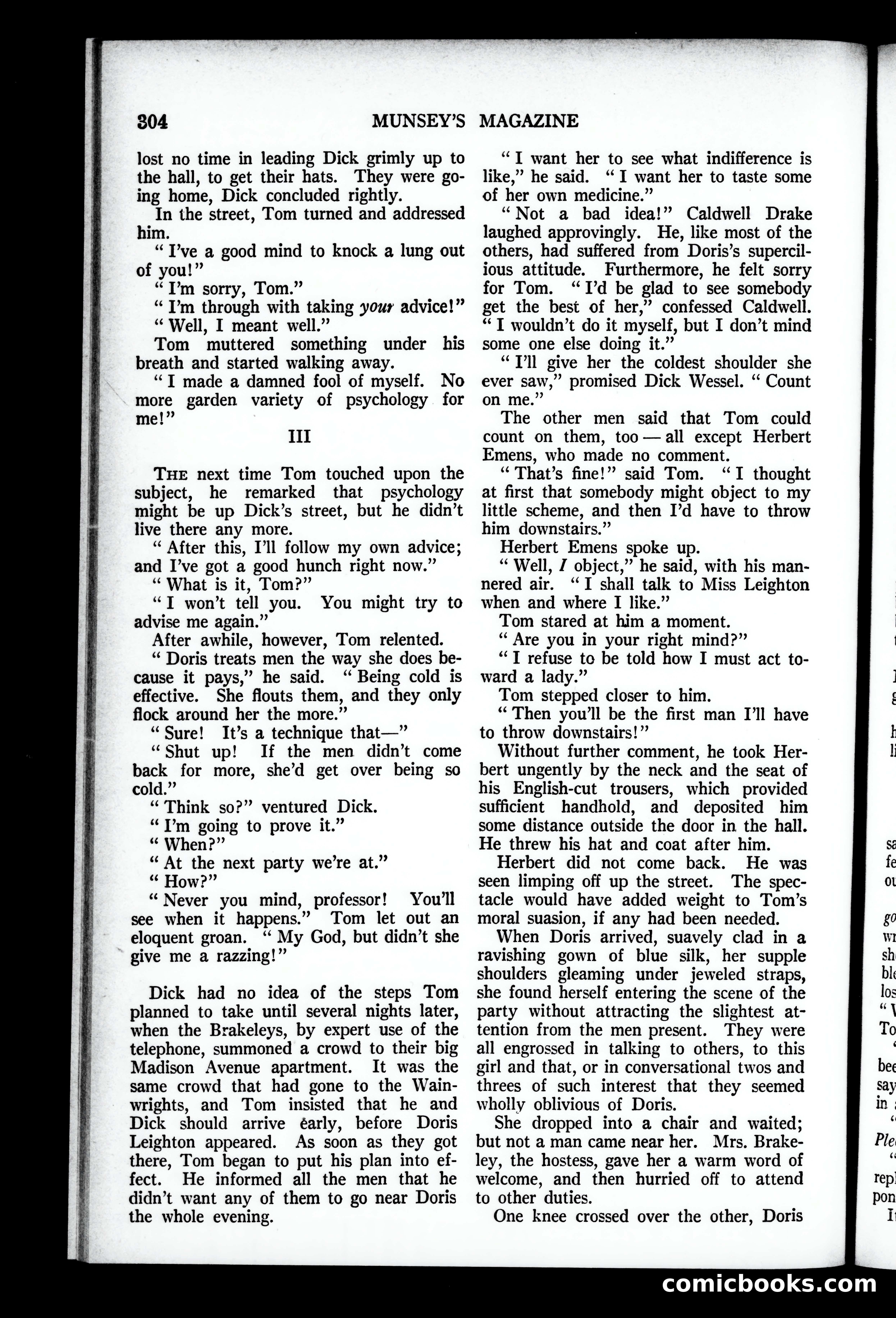 Munsey's Magazine, November 1926 — page 112 of 192