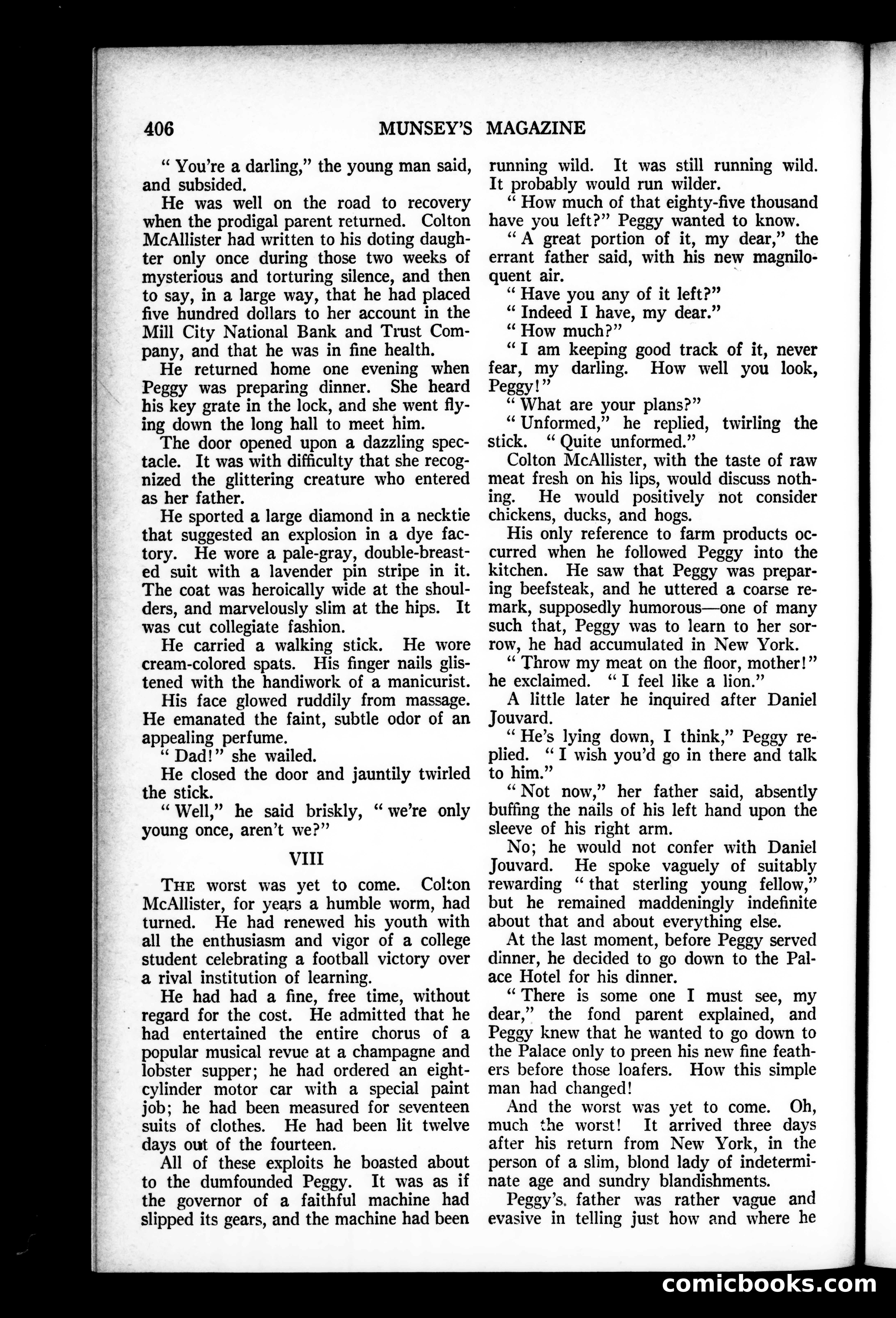 Munsey's Magazine, December 1926 — page 22 of 192