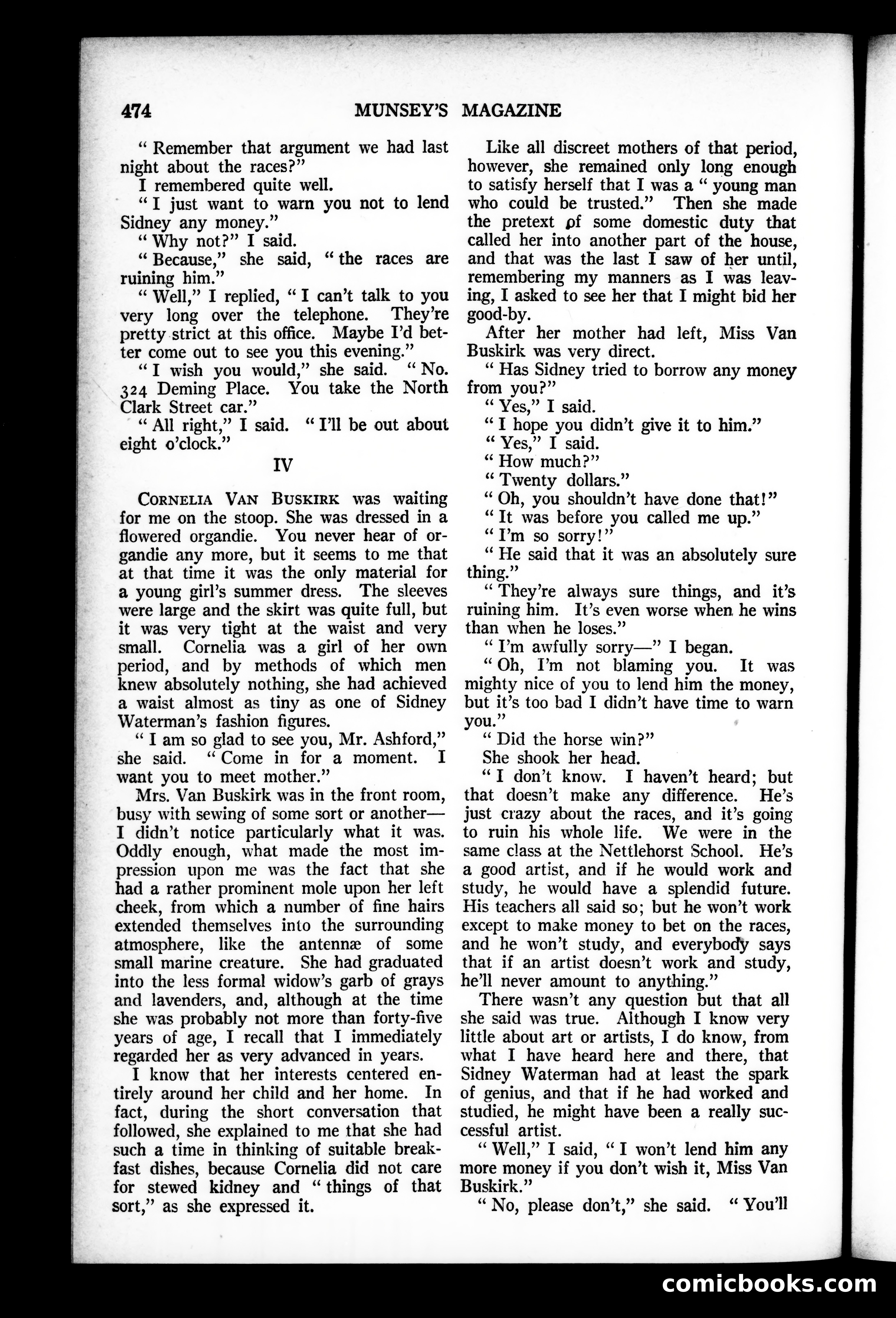 Munsey's Magazine, December 1926 — page 90 of 192