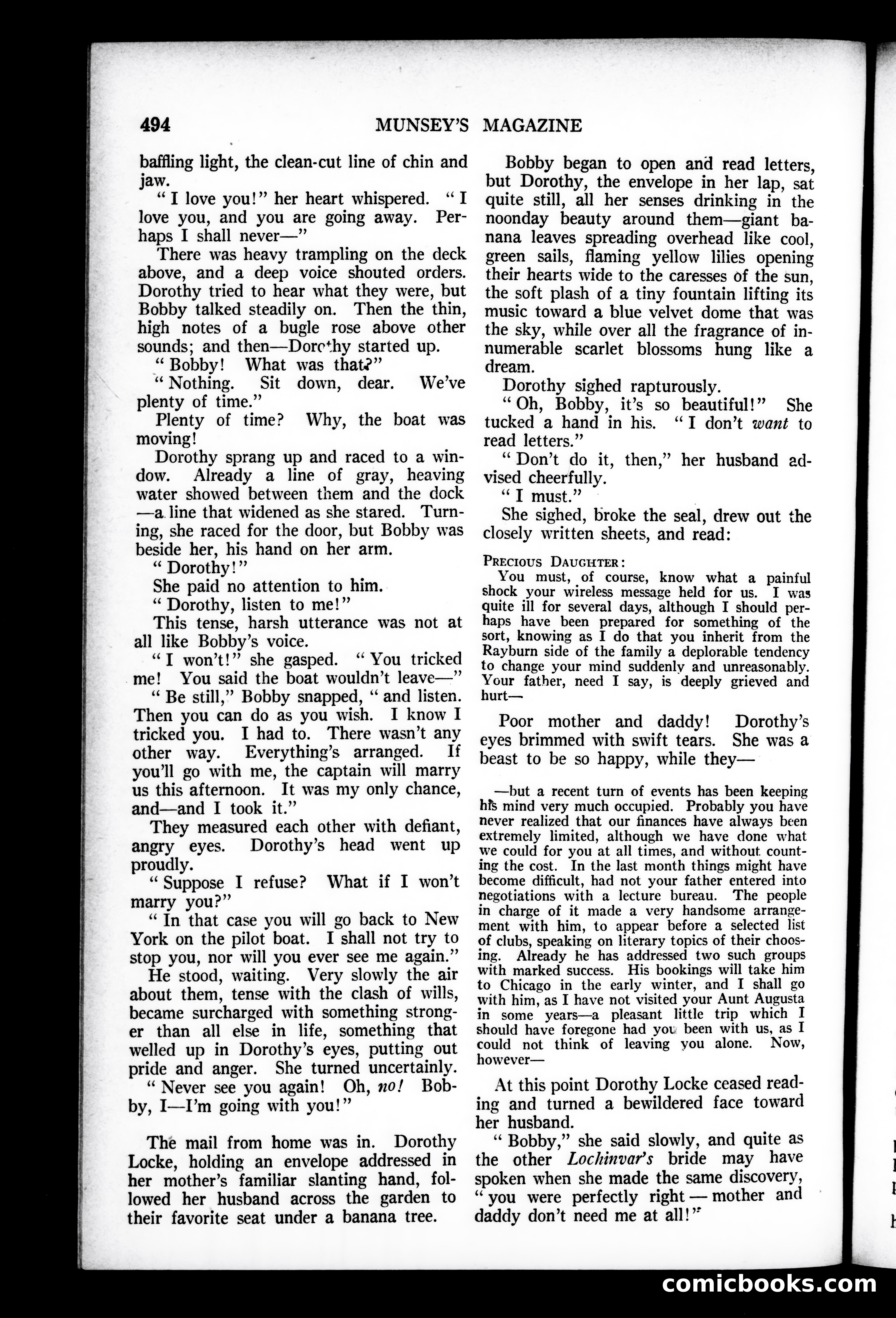 Munsey's Magazine, December 1926 — page 110 of 192