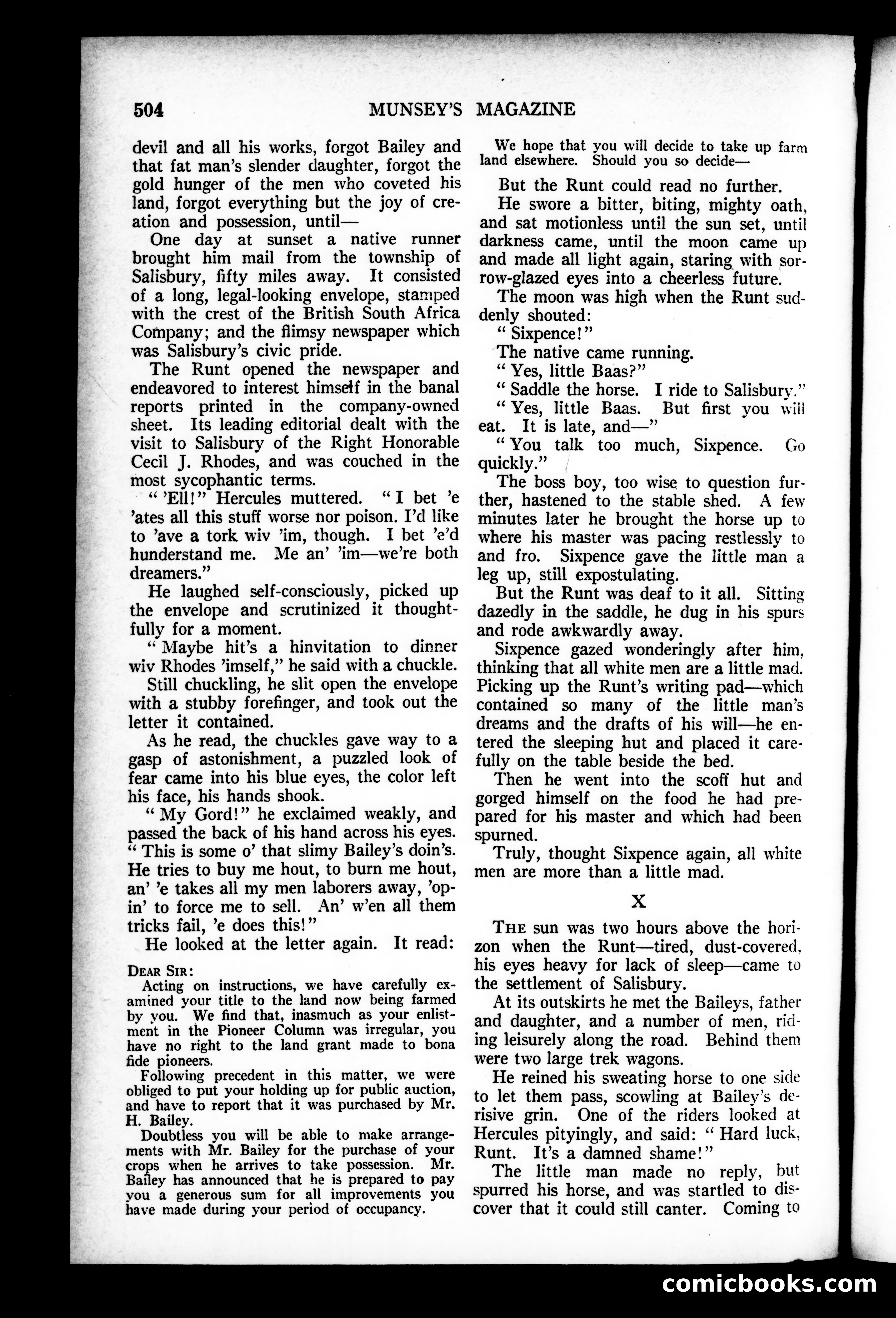 Munsey's Magazine, December 1926 — page 120 of 192