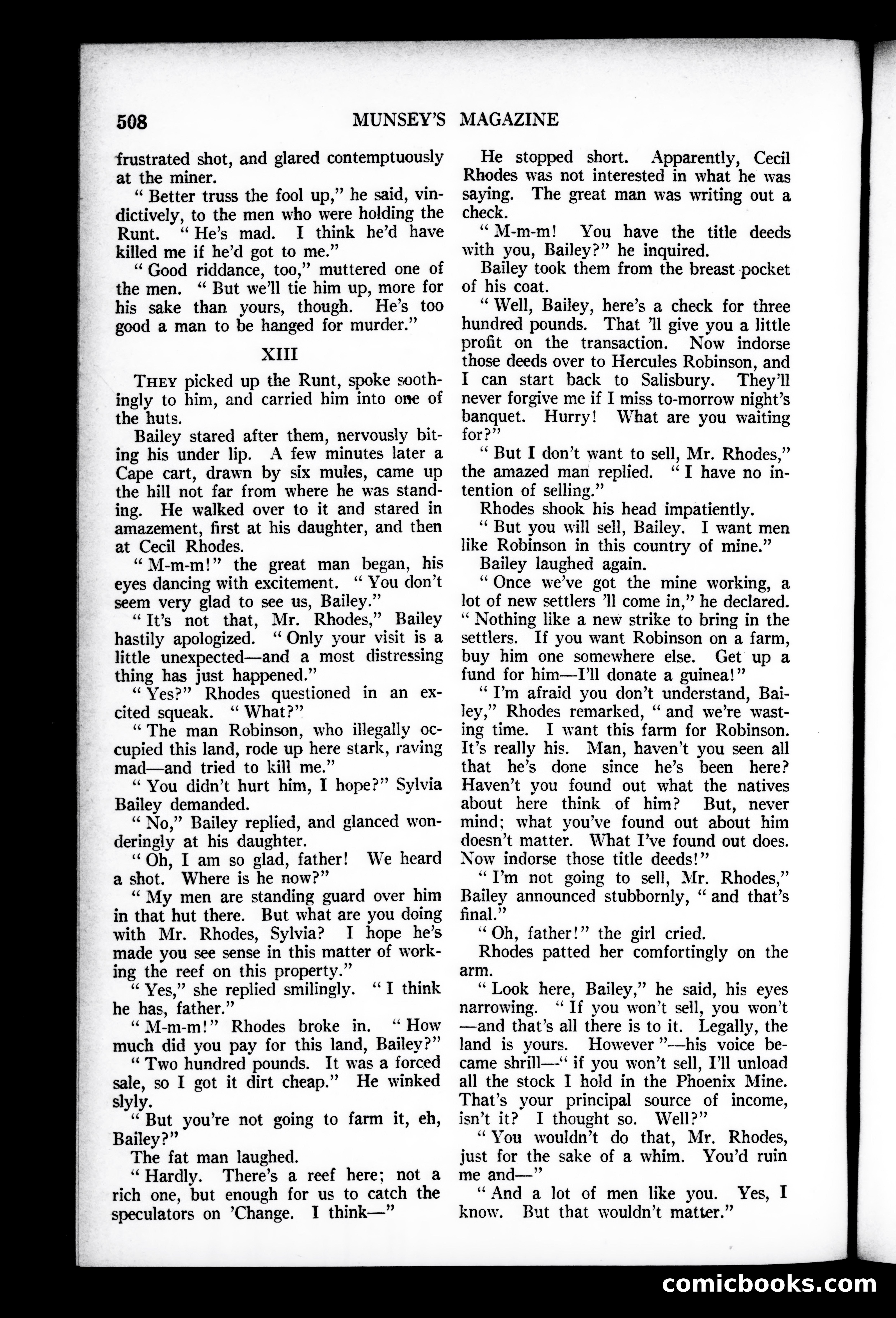 Munsey's Magazine, December 1926 — page 124 of 192