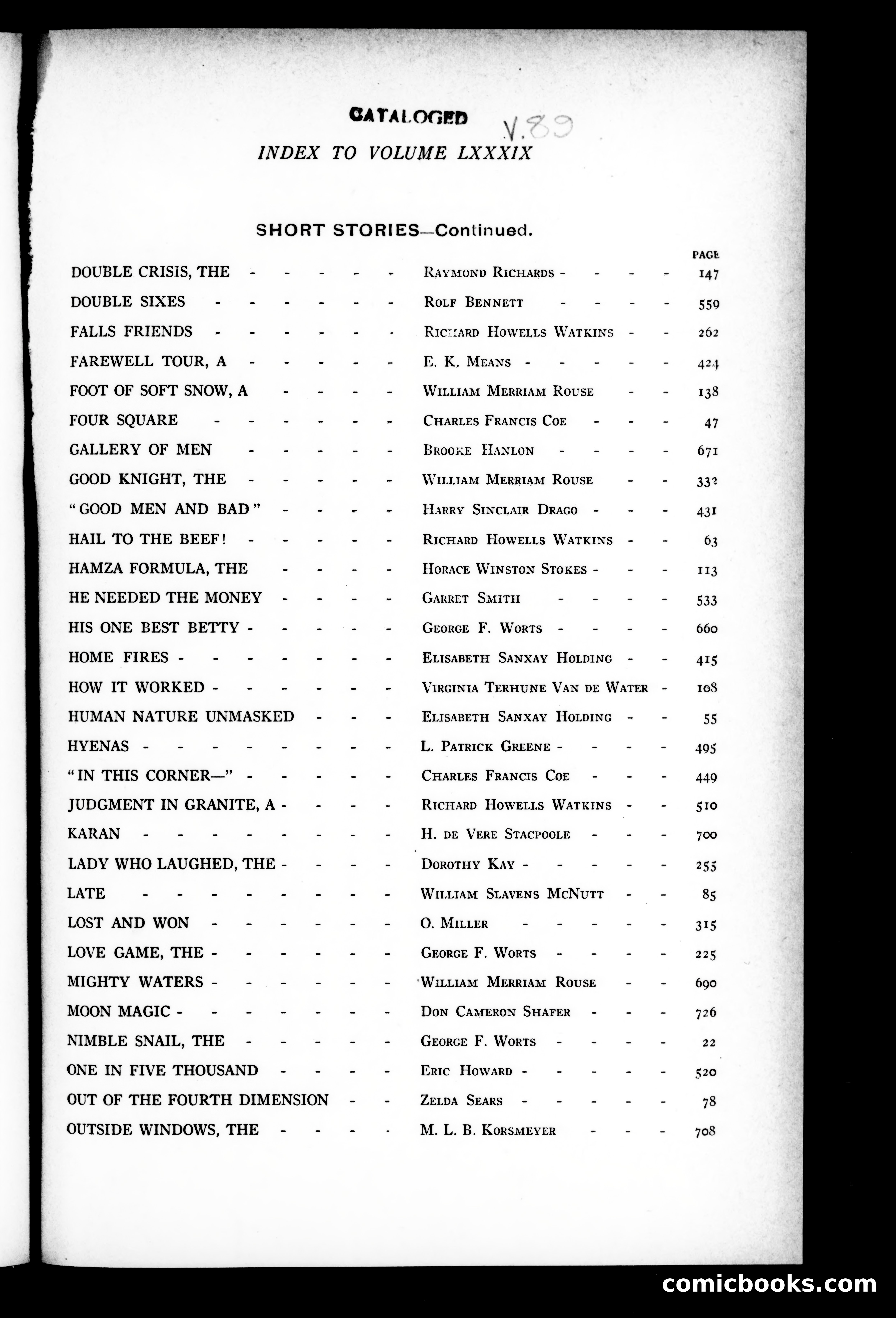 Munsey's Magazine, Volume LXXIX — page 3 of 5