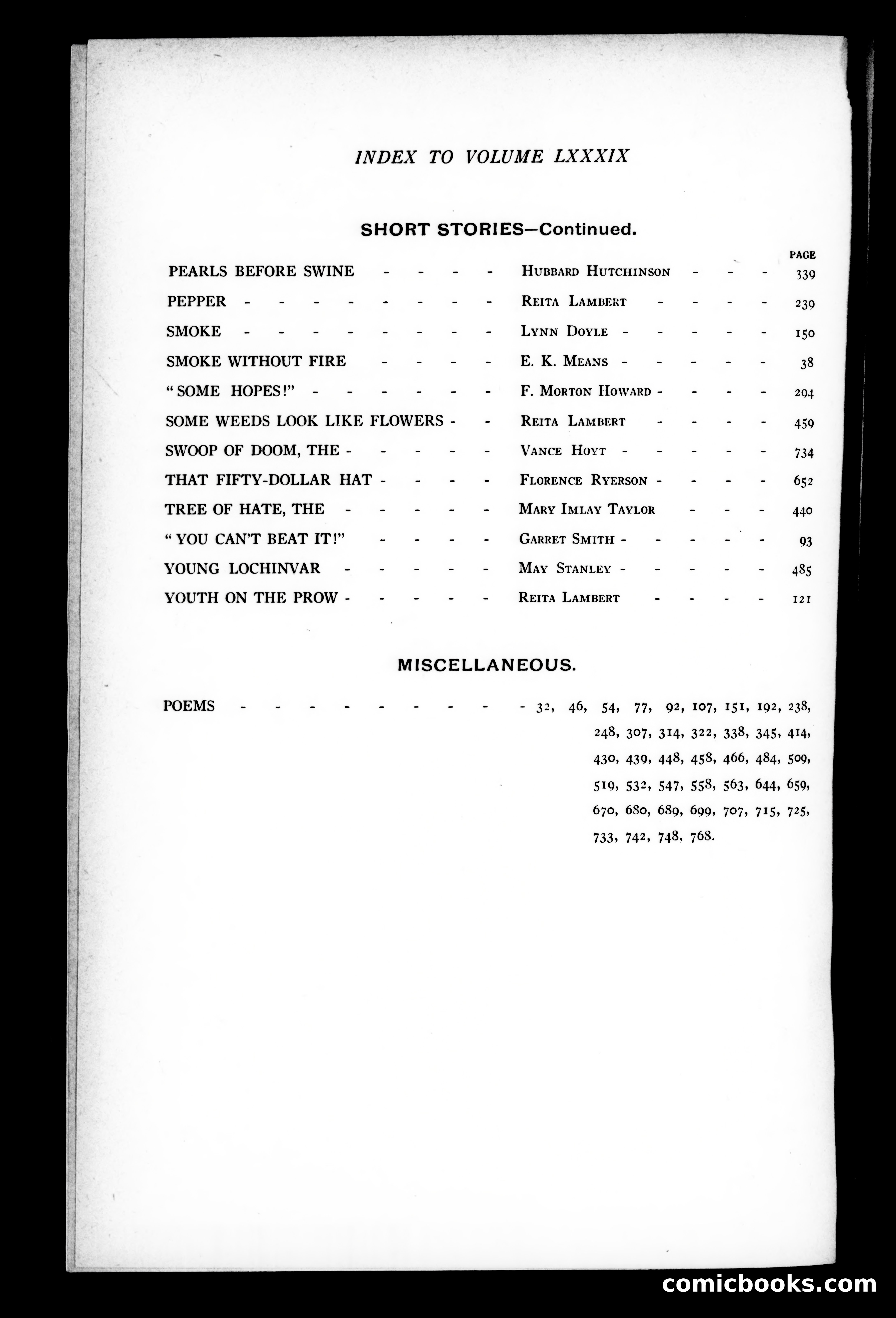Munsey's Magazine, Volume LXXIX — page 4 of 5