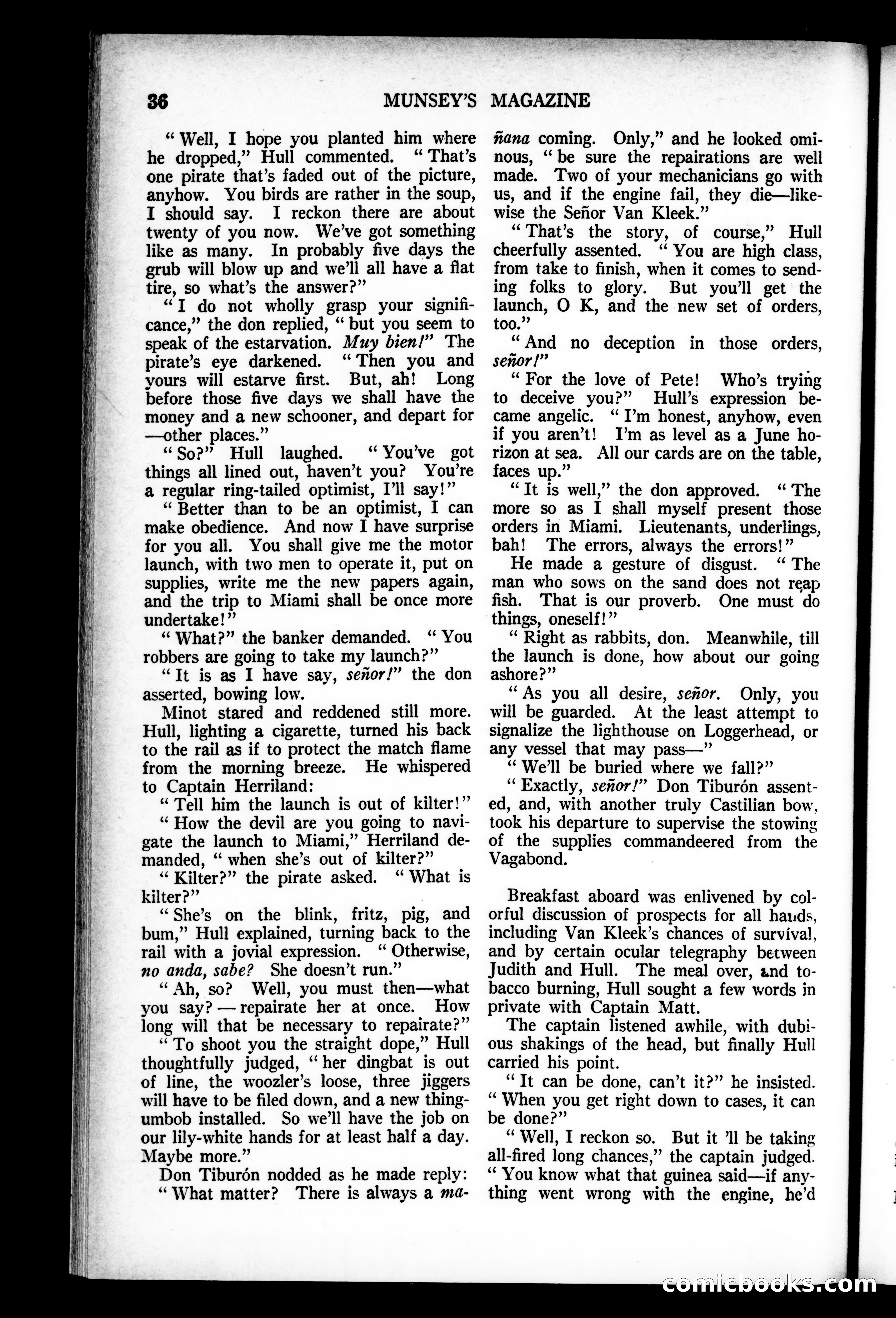Munsey's Magazine, February 1927 — page 36 of 192