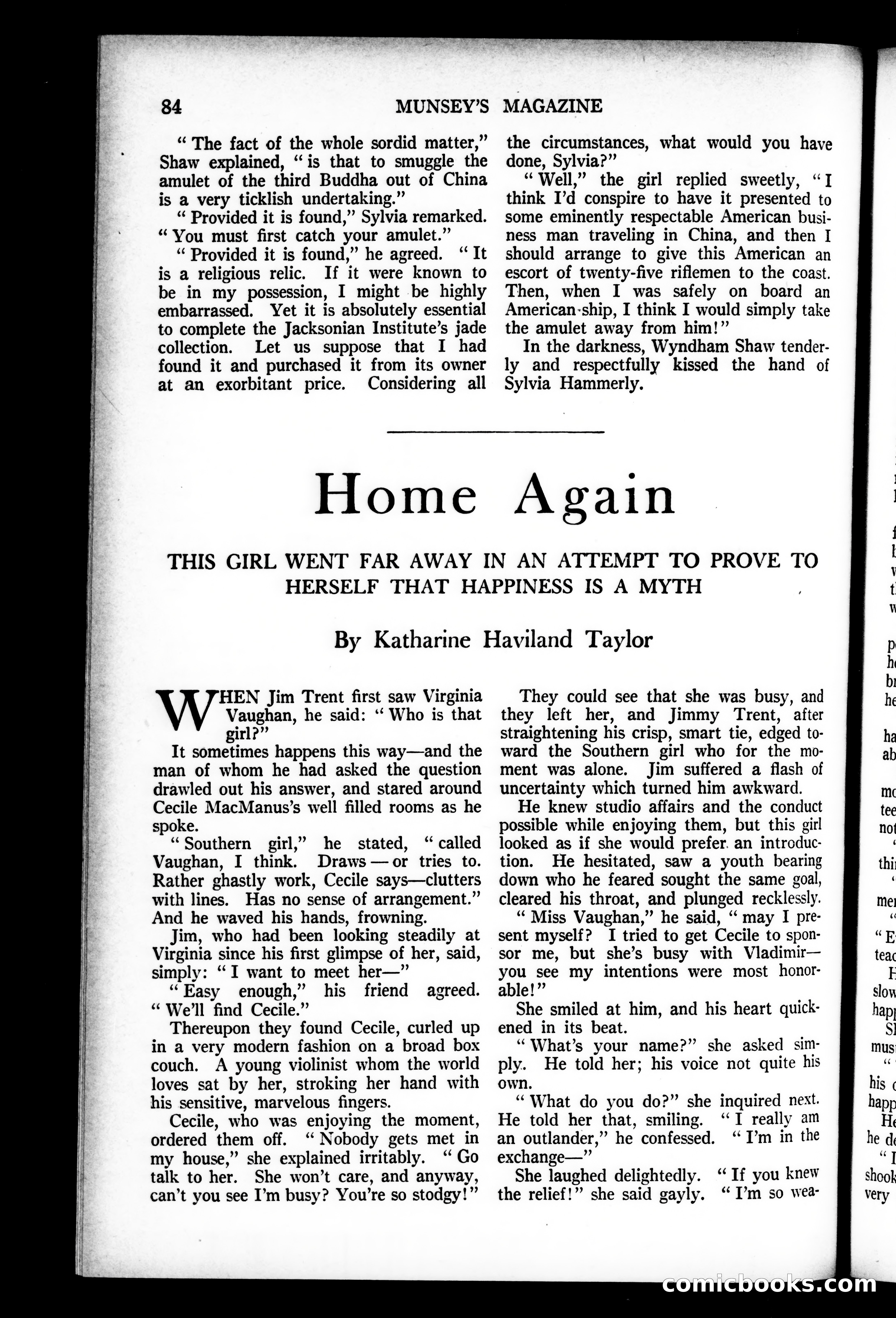 Munsey's Magazine, February 1927 — page 84 of 192