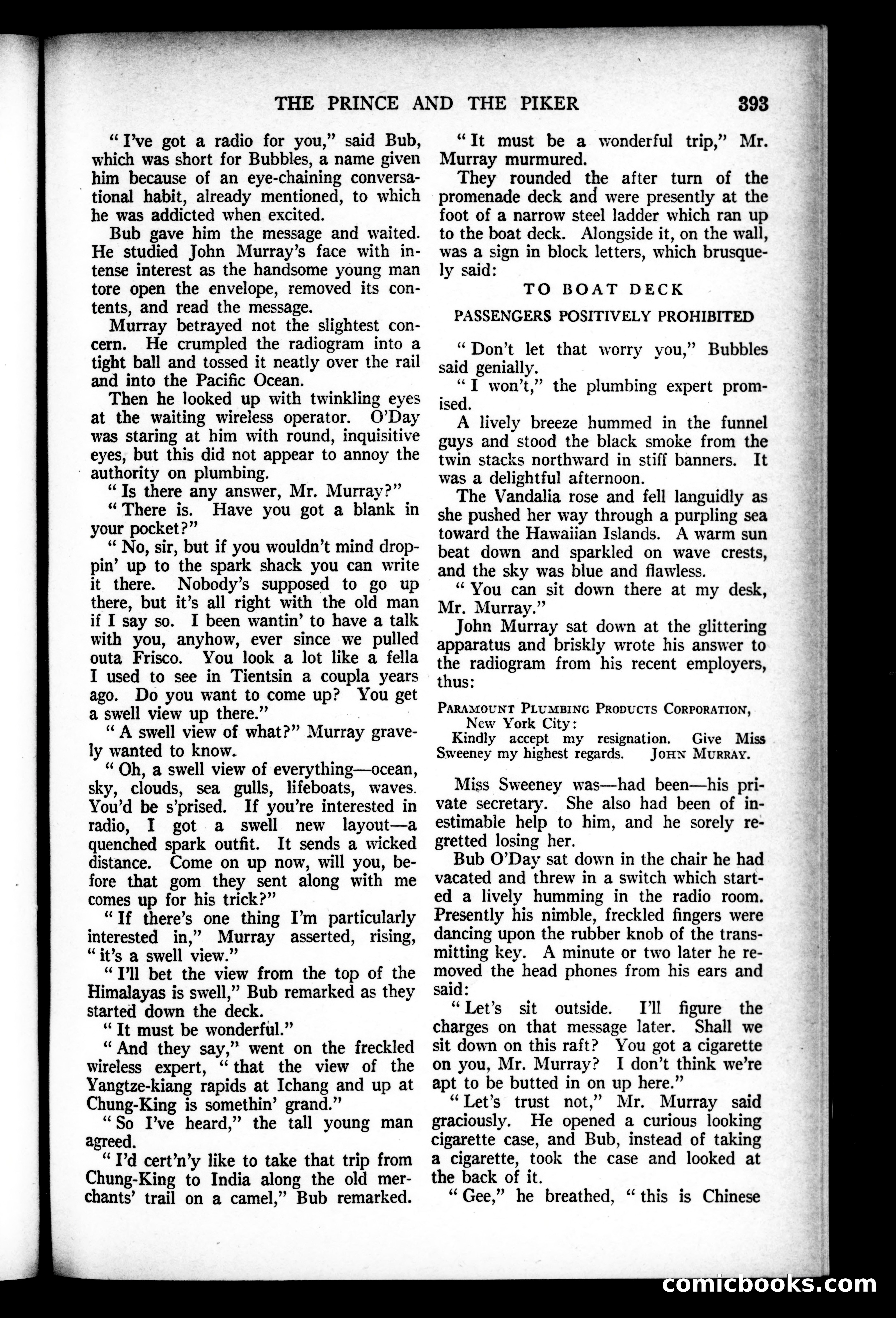 Munsey's Magazine, April 1927 — page 9 of 192