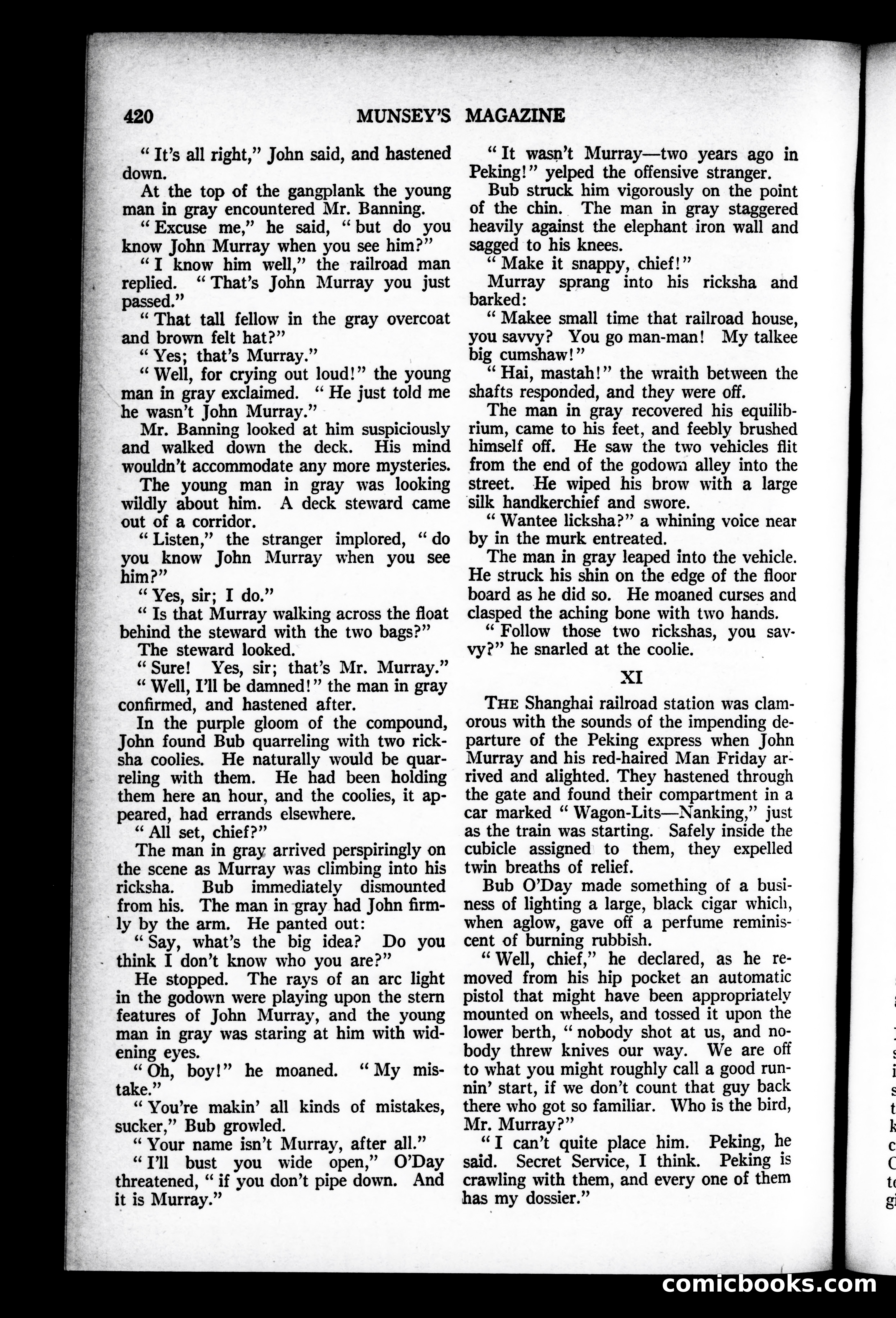Munsey's Magazine, April 1927 — page 36 of 192