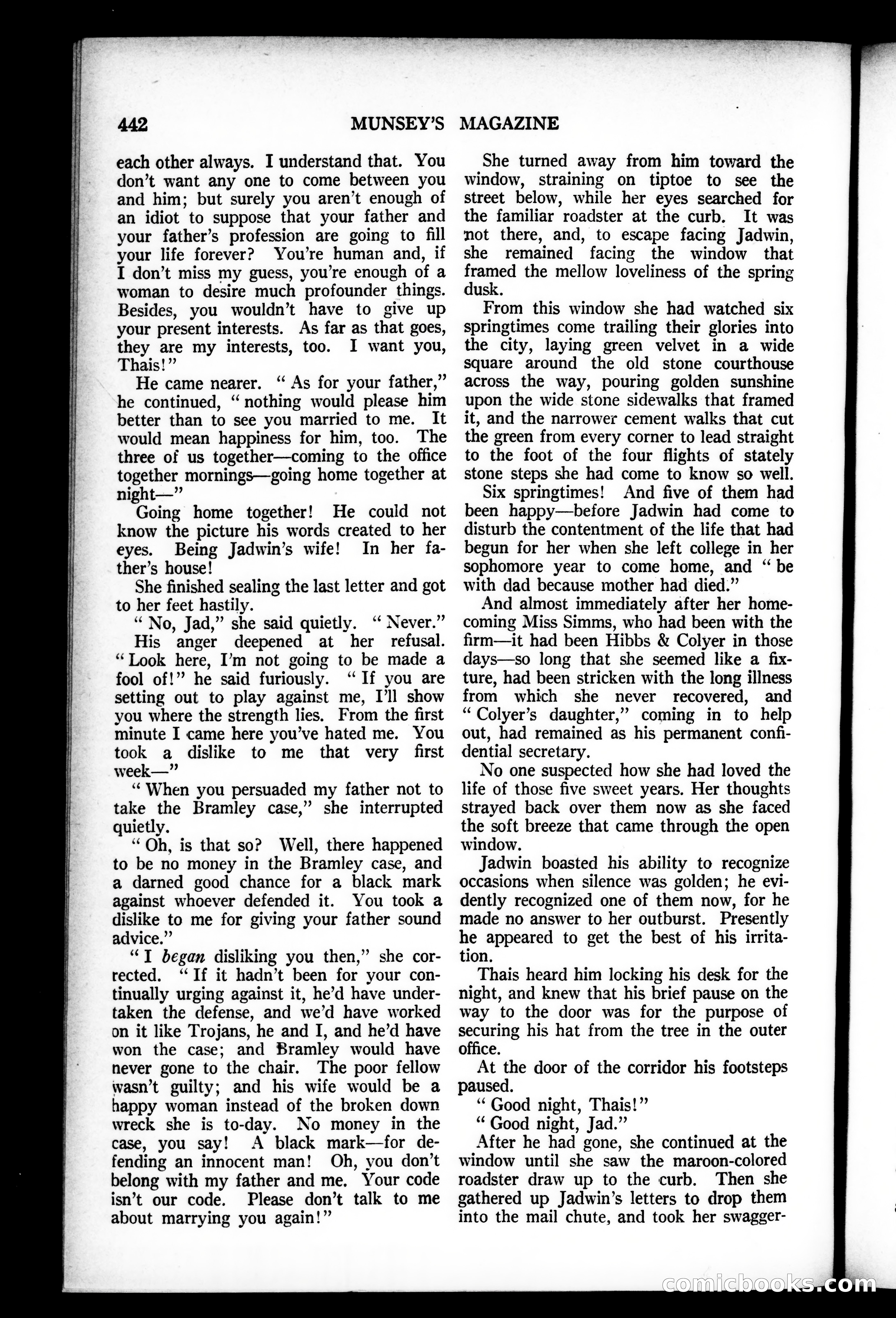 Munsey's Magazine, April 1927 — page 58 of 192